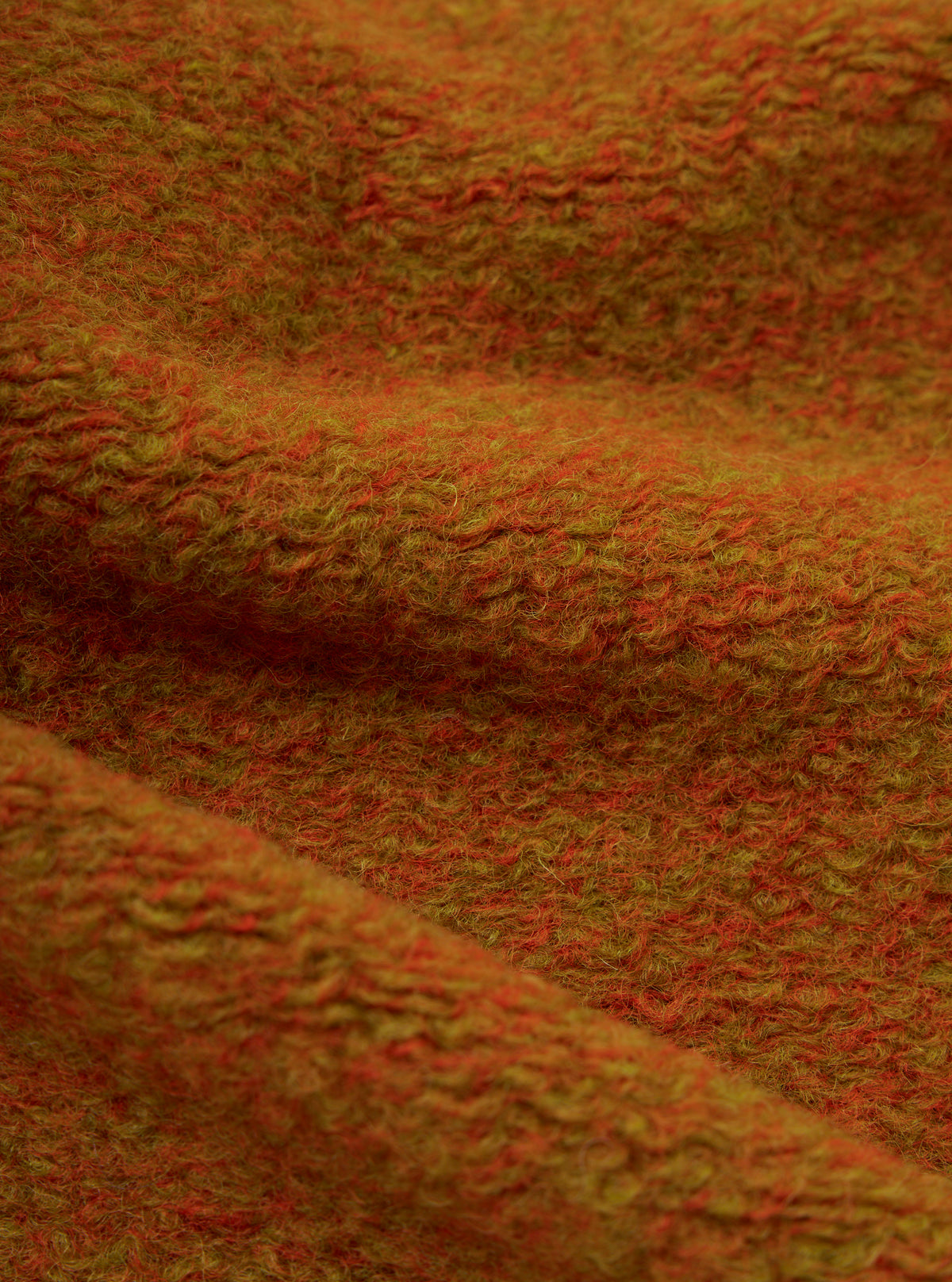Orange Six Wool Fleece Climbing Gilet
