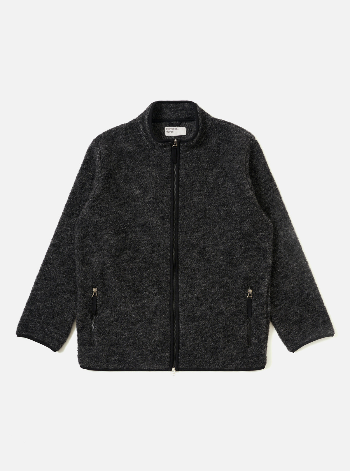 Black Six Wool Fleece Climbing Jacket