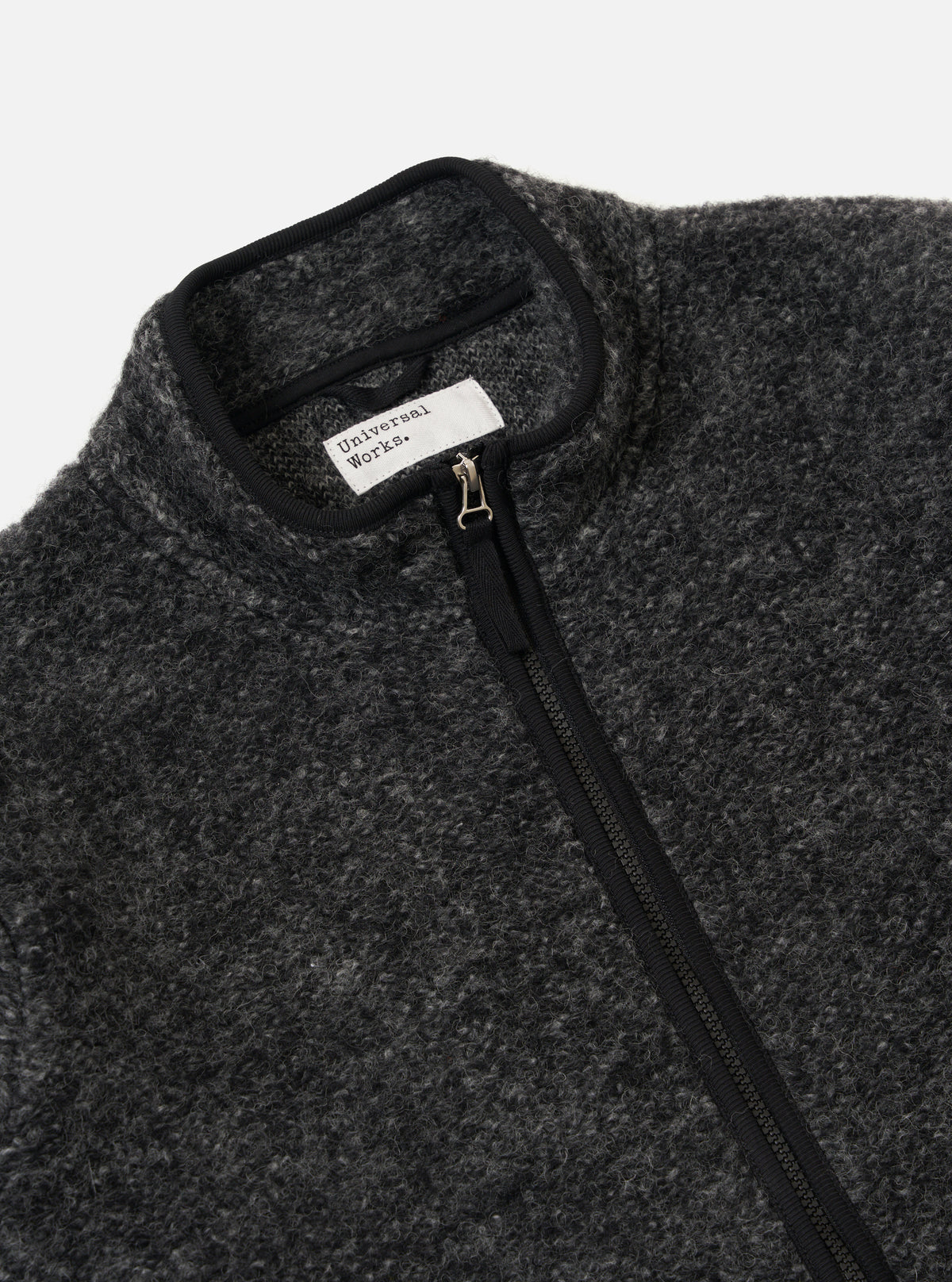 Black Six Wool Fleece Climbing Jacket