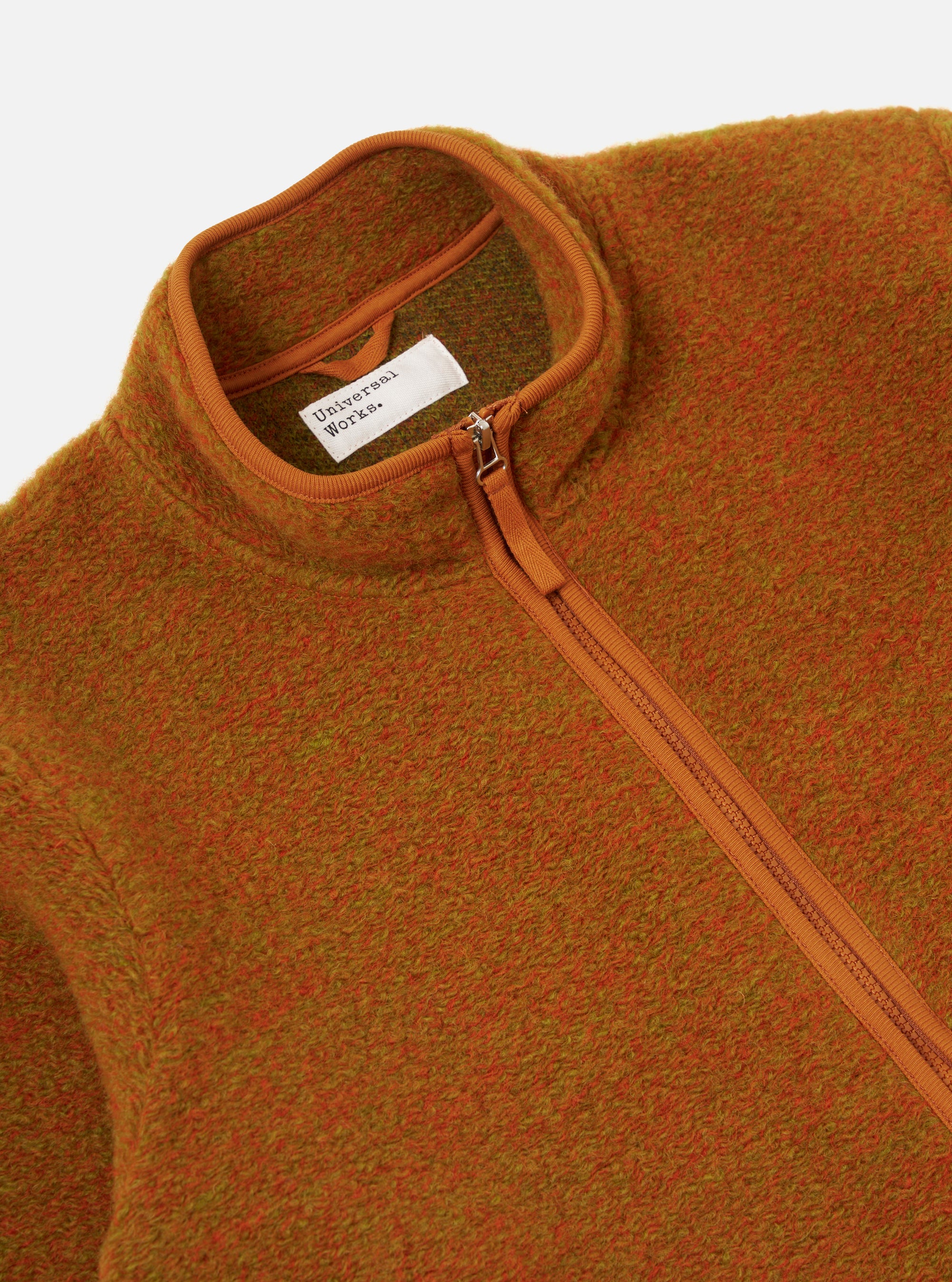 Orange Six Wool Fleece Climbing Jacket