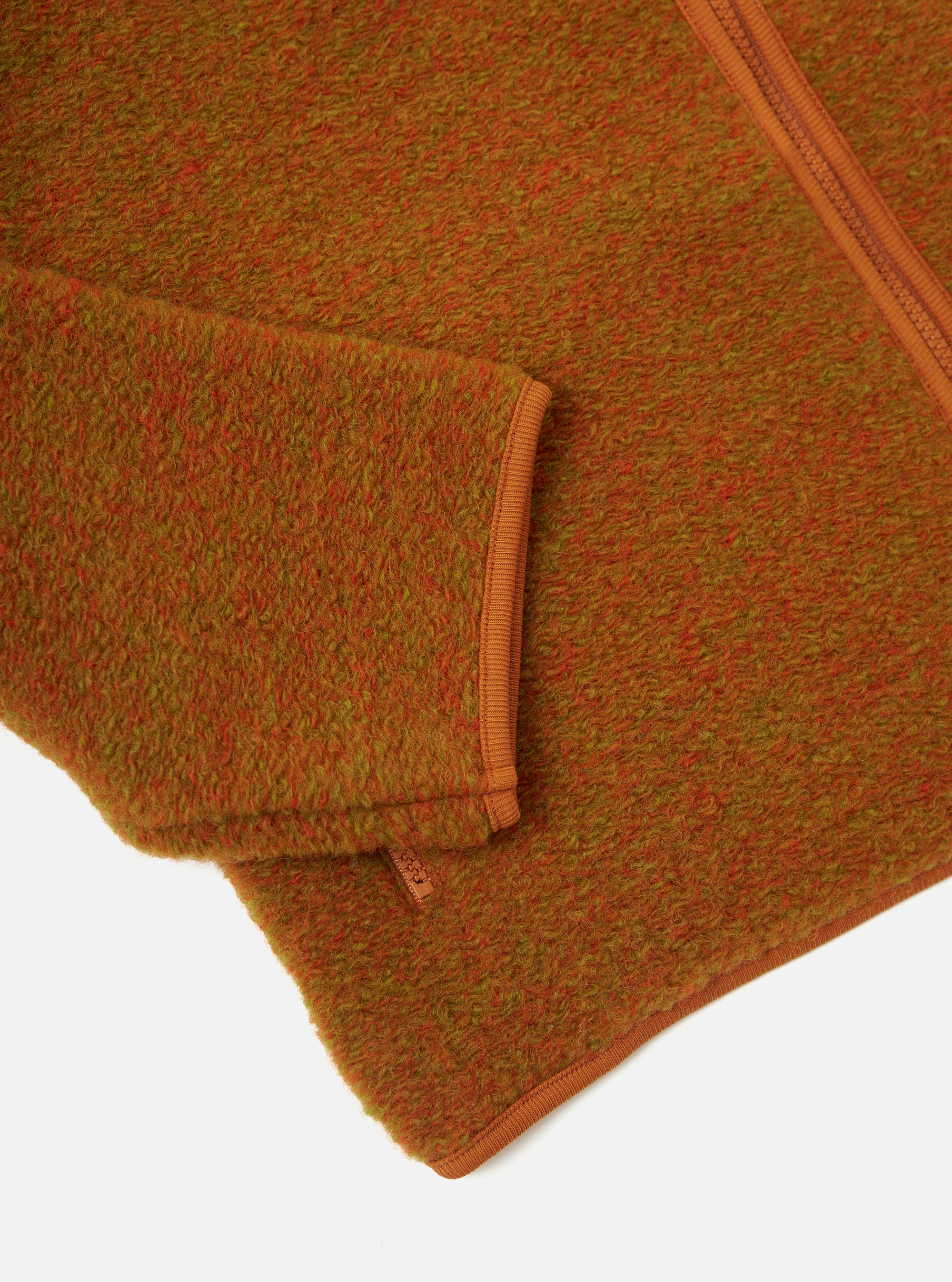 Orange Six Wool Fleece Climbing Jacket