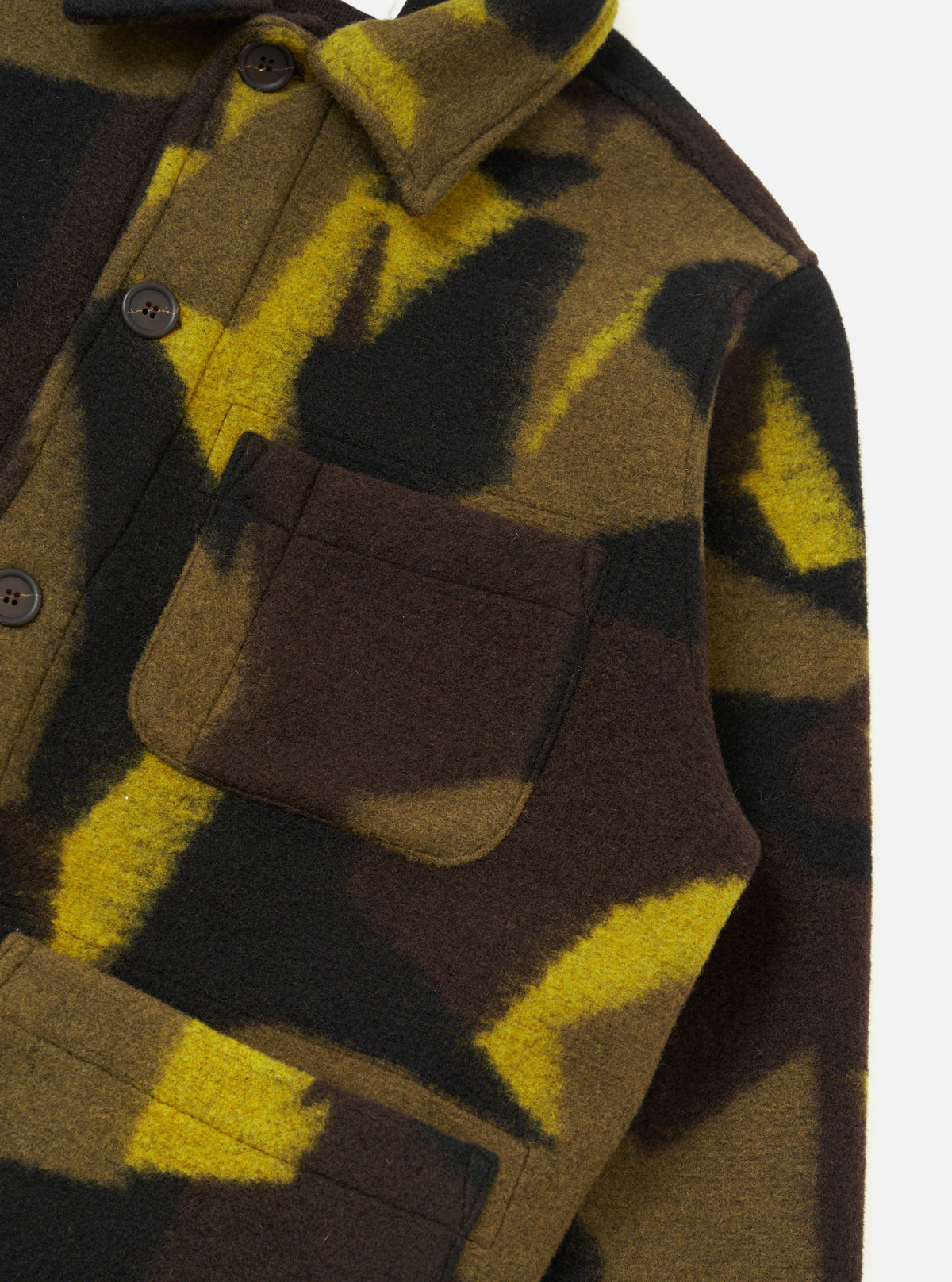 Camo Swede Fleece Field Jacket