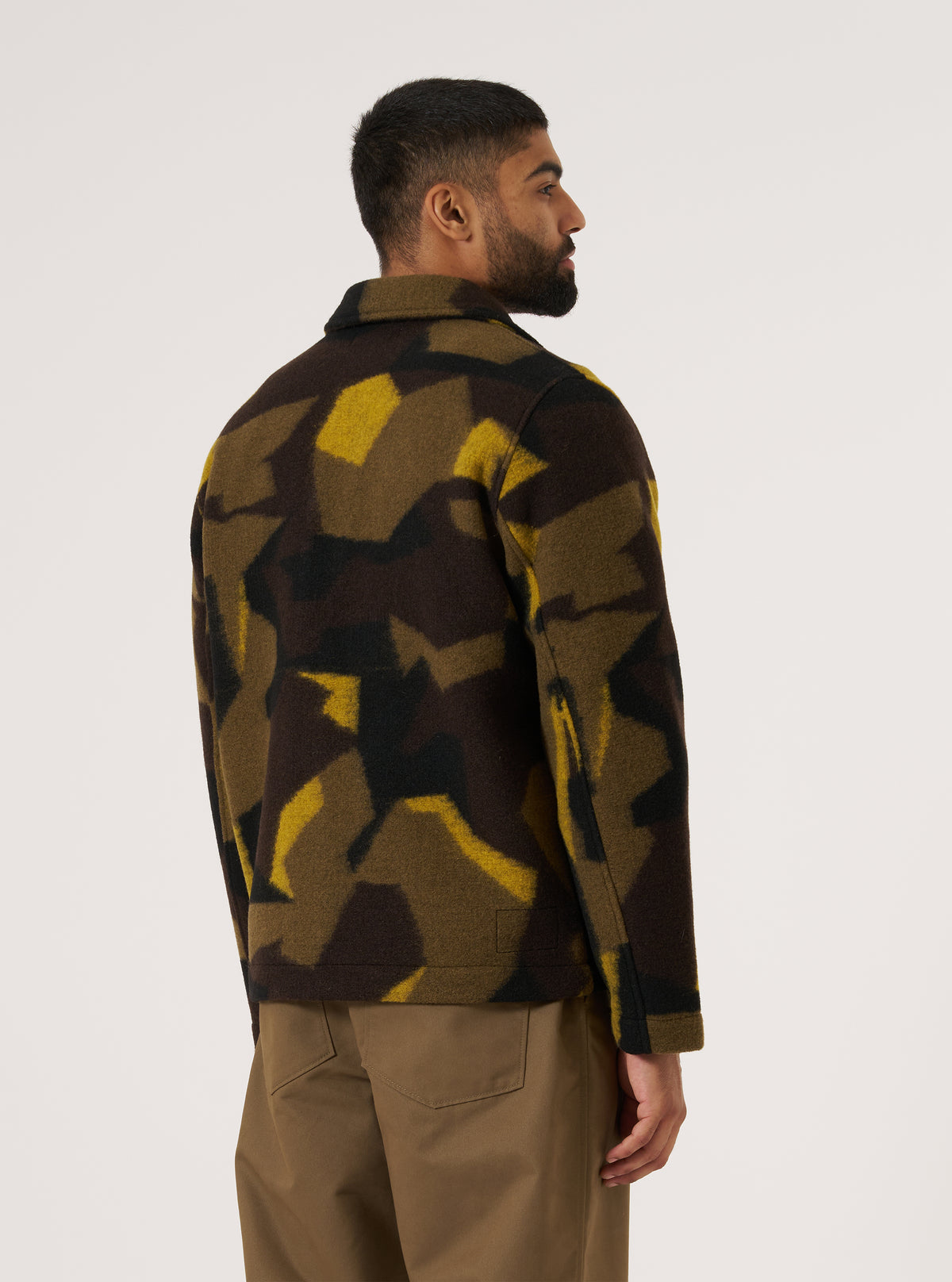 Camo Swede Fleece Field Jacket