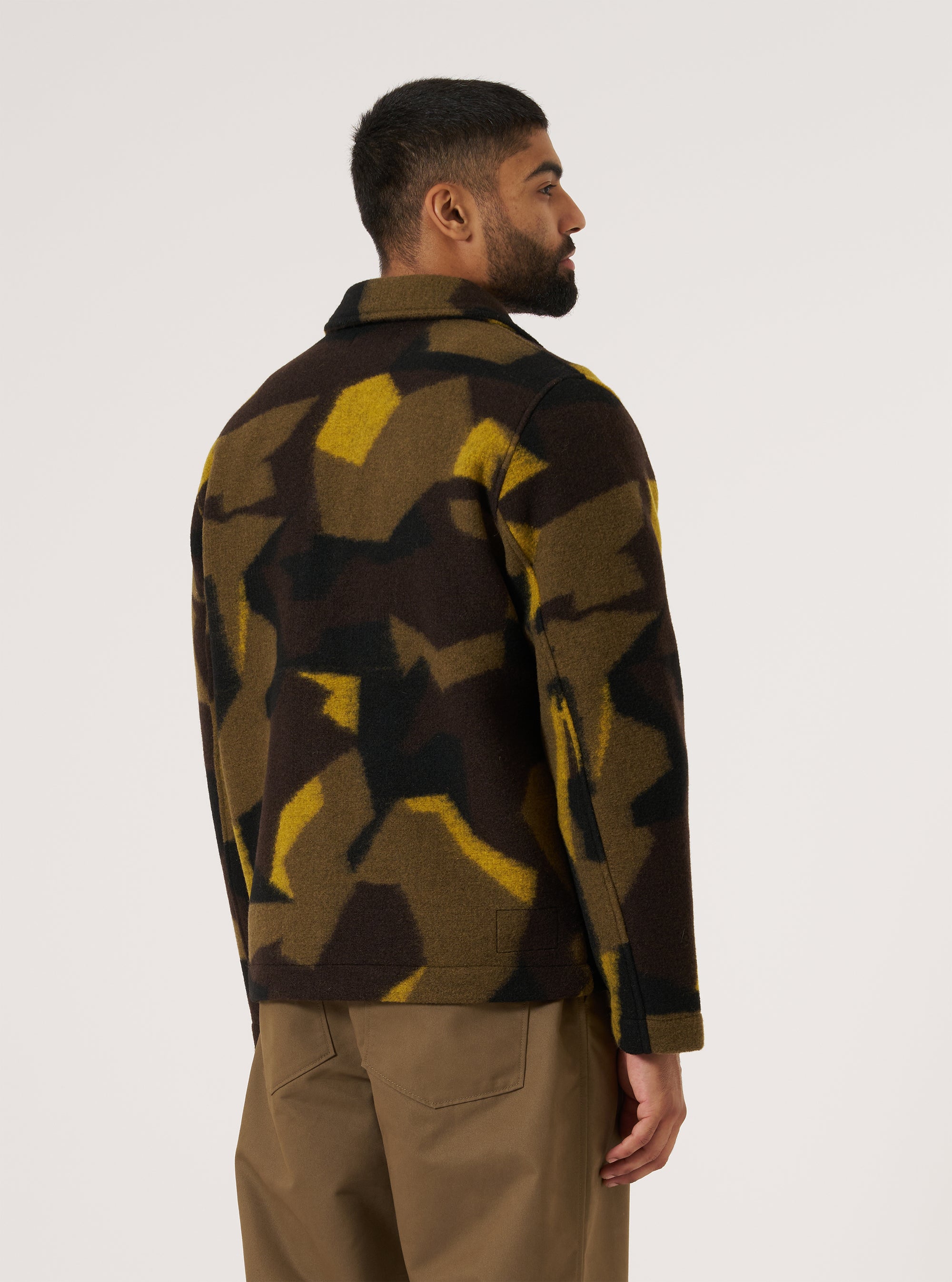 Camo Swede Fleece Field Jacket
