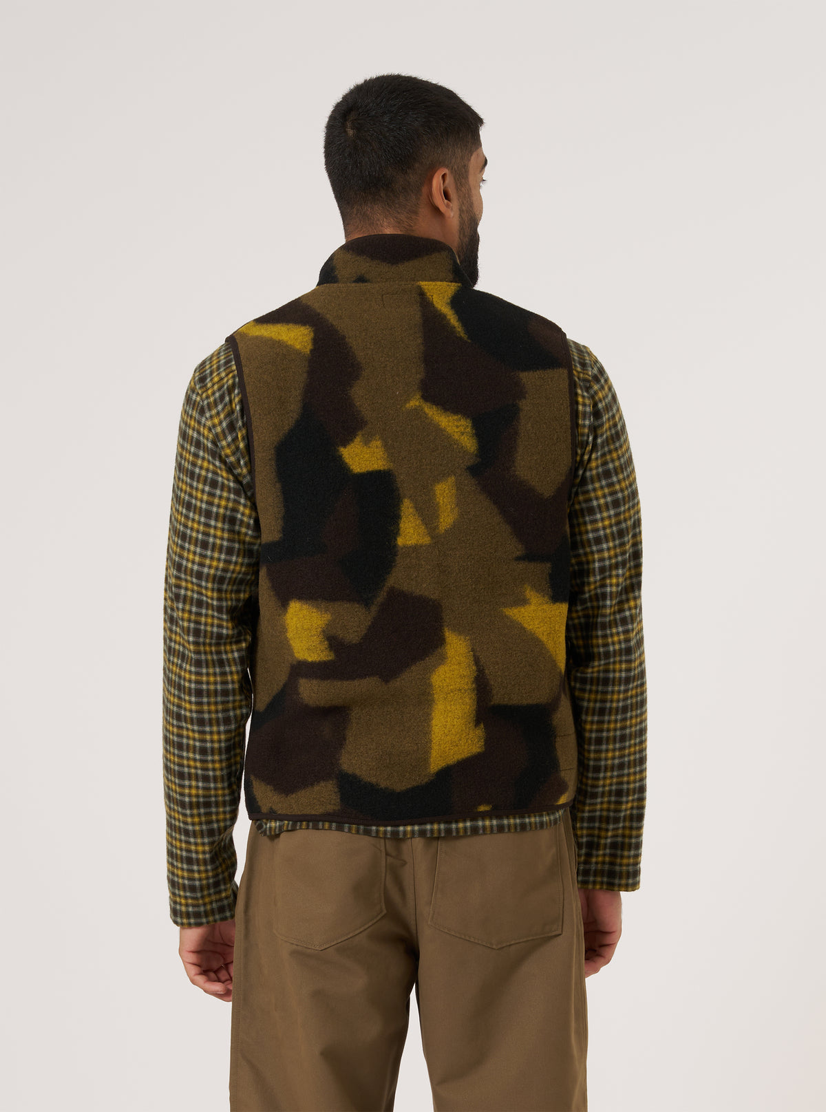 Camo Swede Fleece Climbing Gilet