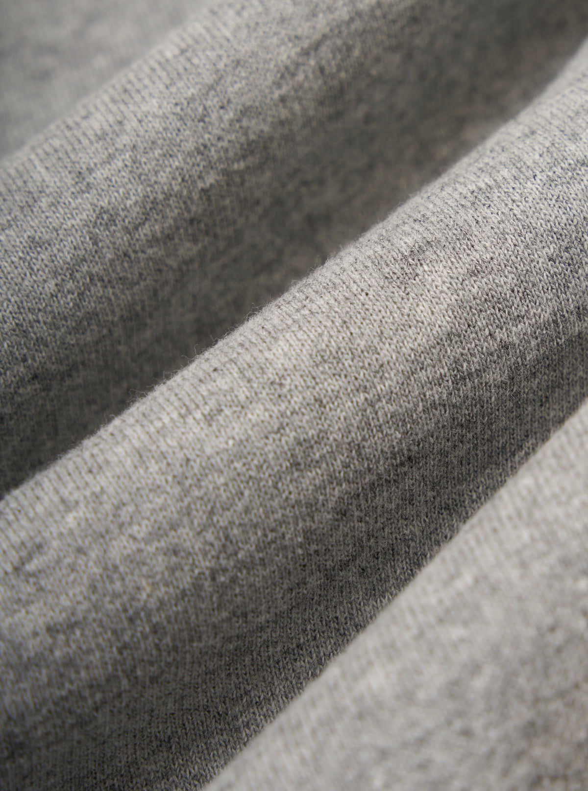 Grey Marl Recycled Cotton Blend Jersey Tyler Jacket