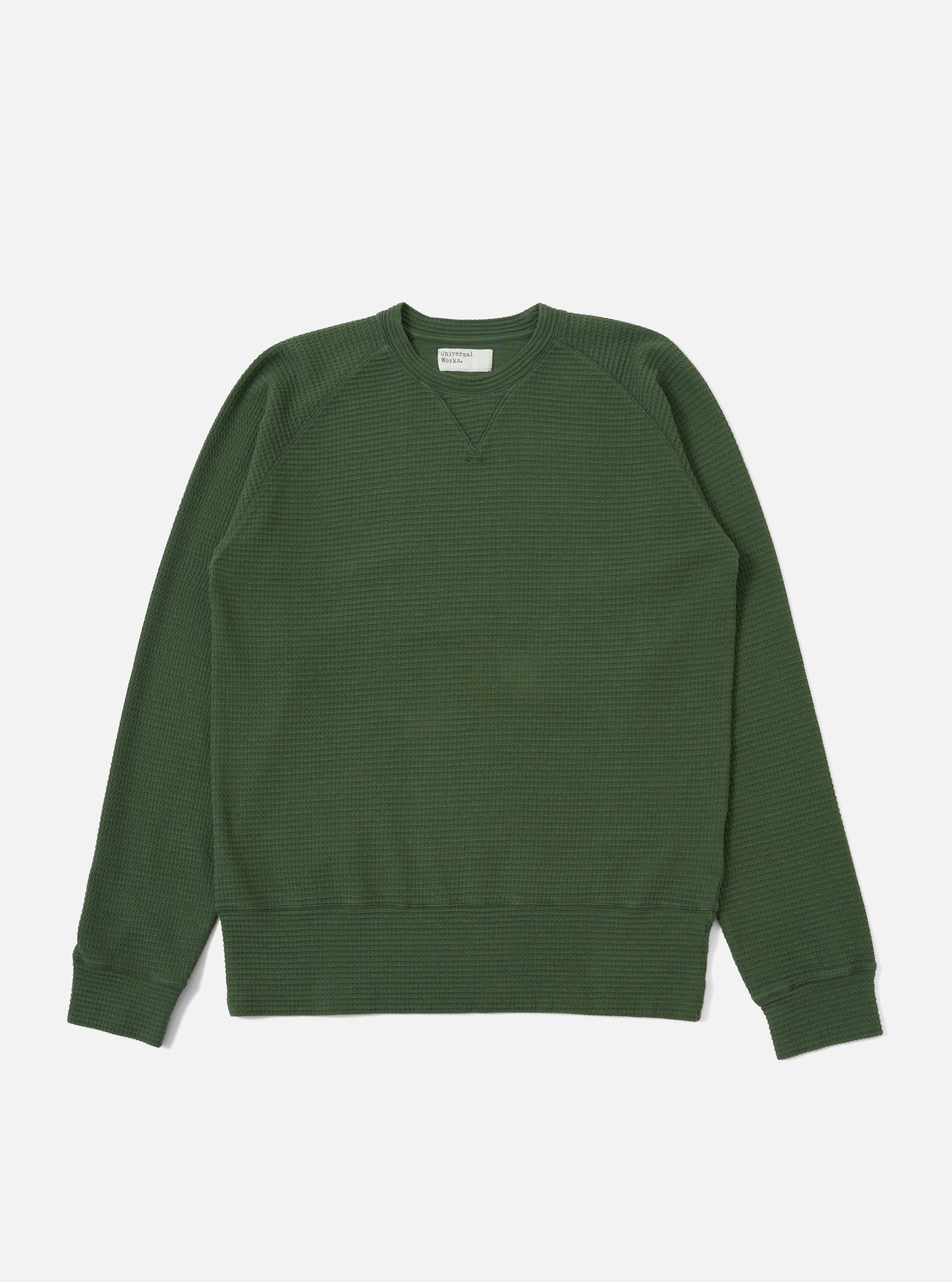 Green Fantasy Interlock Mr K Crew Sweatshirt