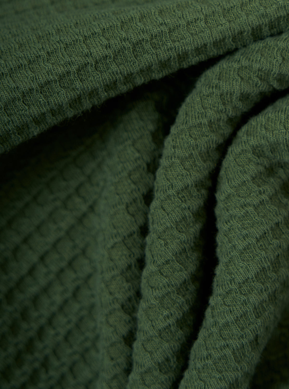 Green Fantasy Interlock Mr K Crew Sweatshirt