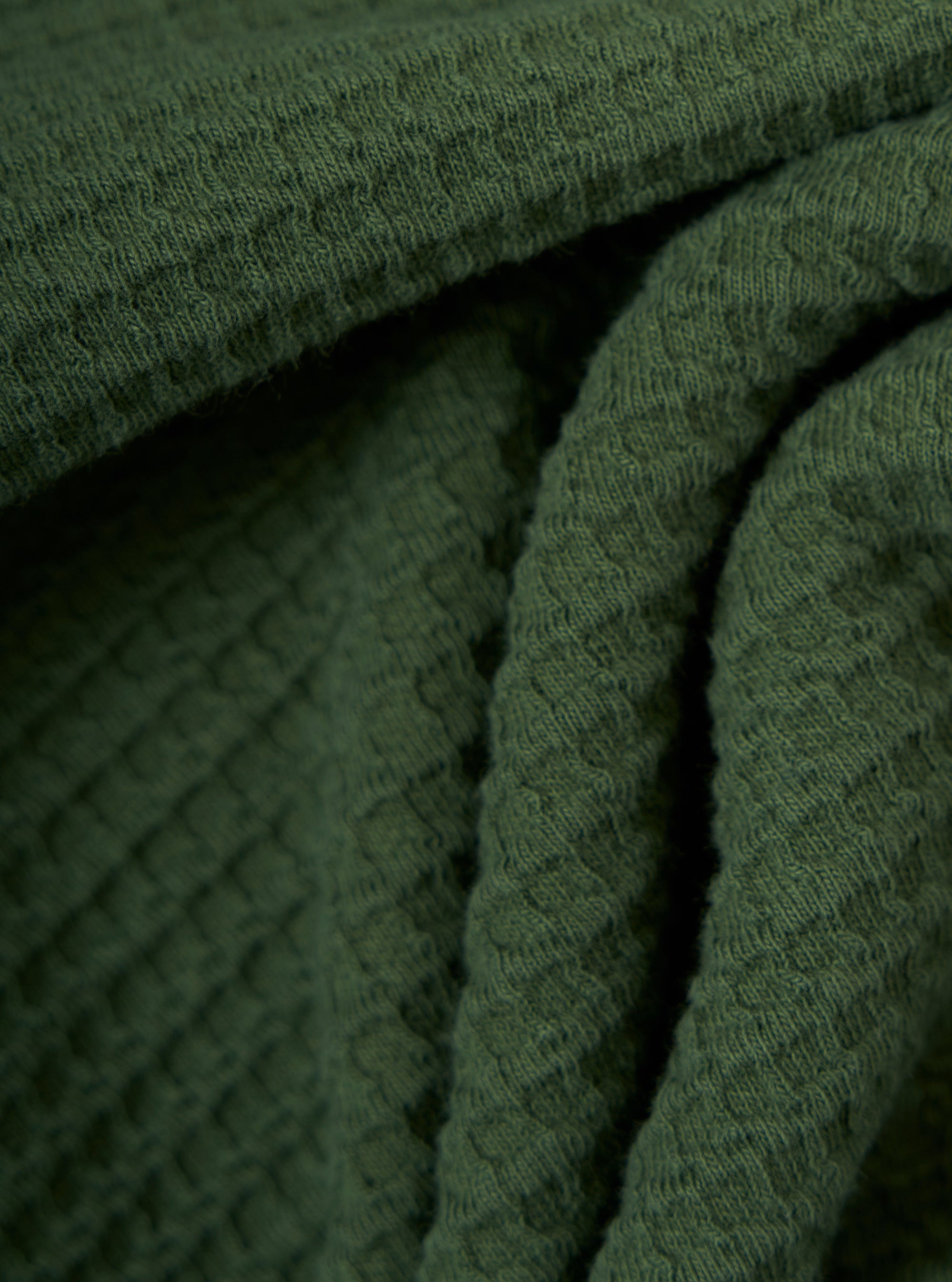 Green Fantasy Interlock Mr K Crew Sweatshirt
