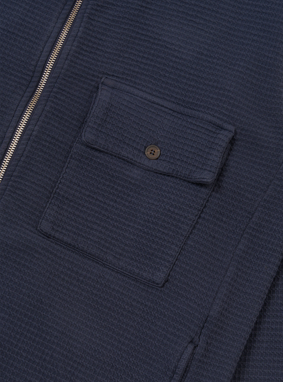 Navy Fantasy Interlock K Track Top