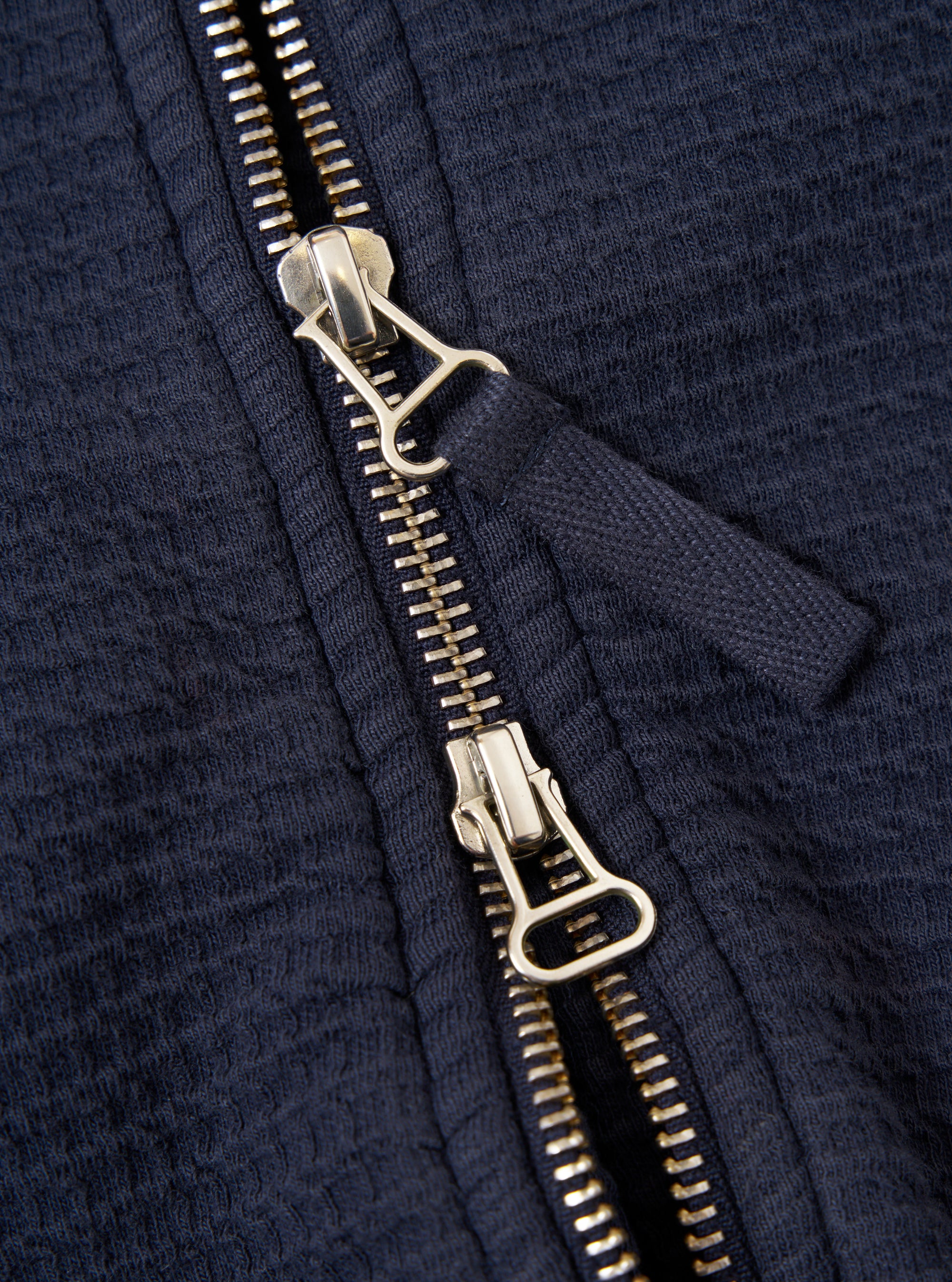 Navy Fantasy Interlock K Track Top
