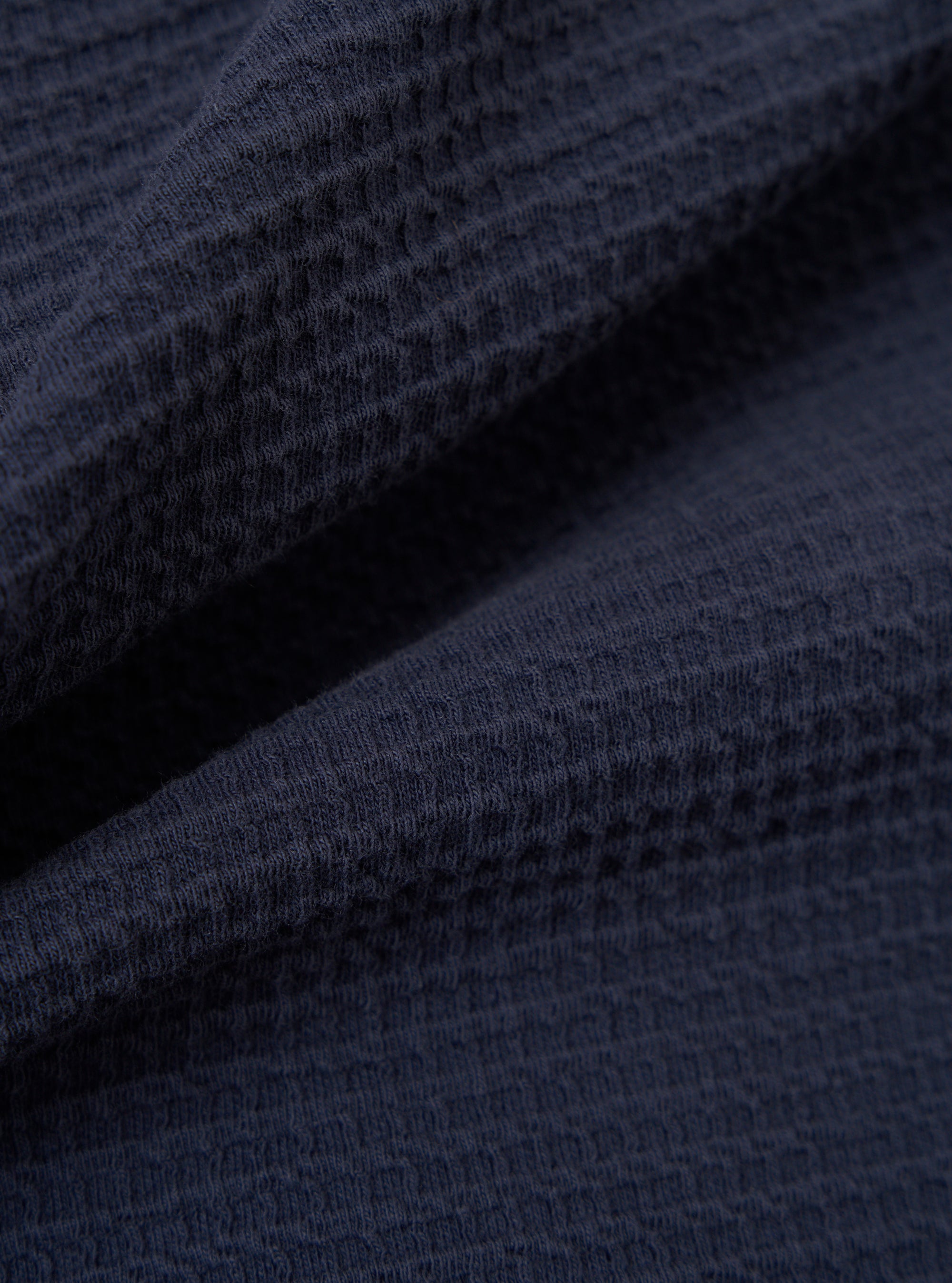 Navy Fantasy Interlock K Track Top