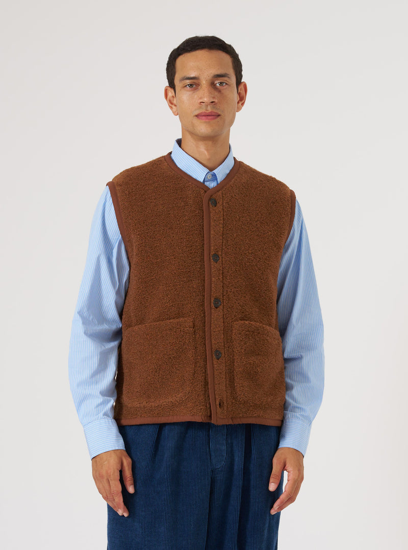 Cumin Alvar Fleece Lancaster Gilet