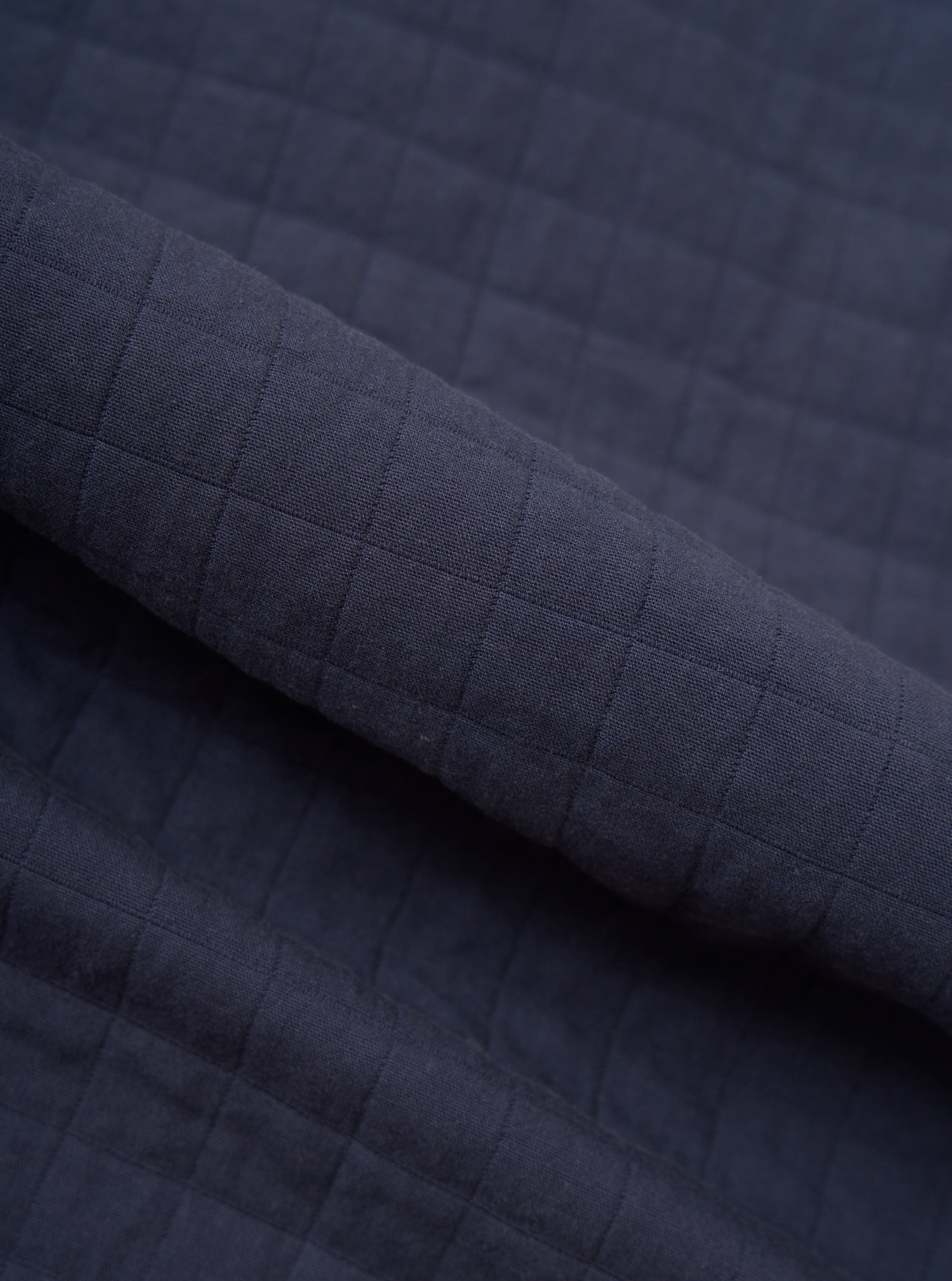 Navy Rahim Cotton Cabin Jacket