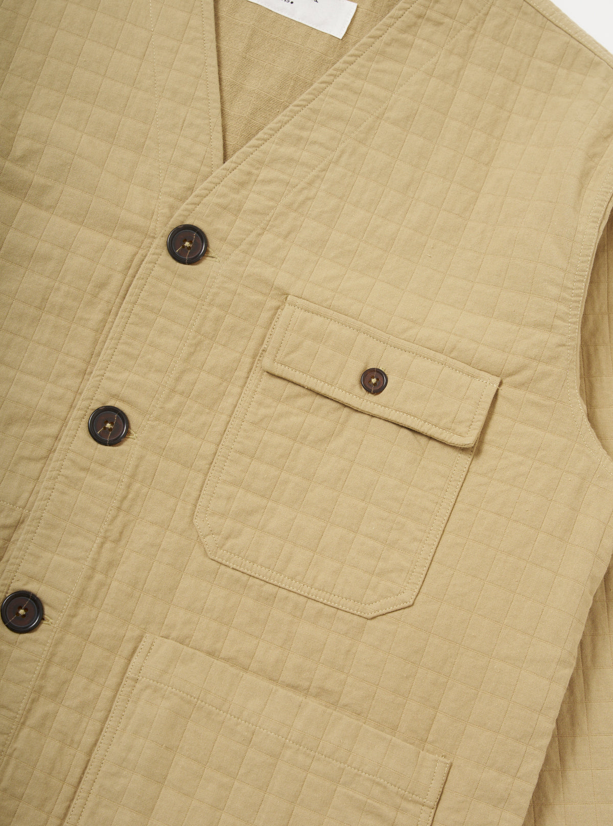 Sand Rahim Cotton Cabin Jacket