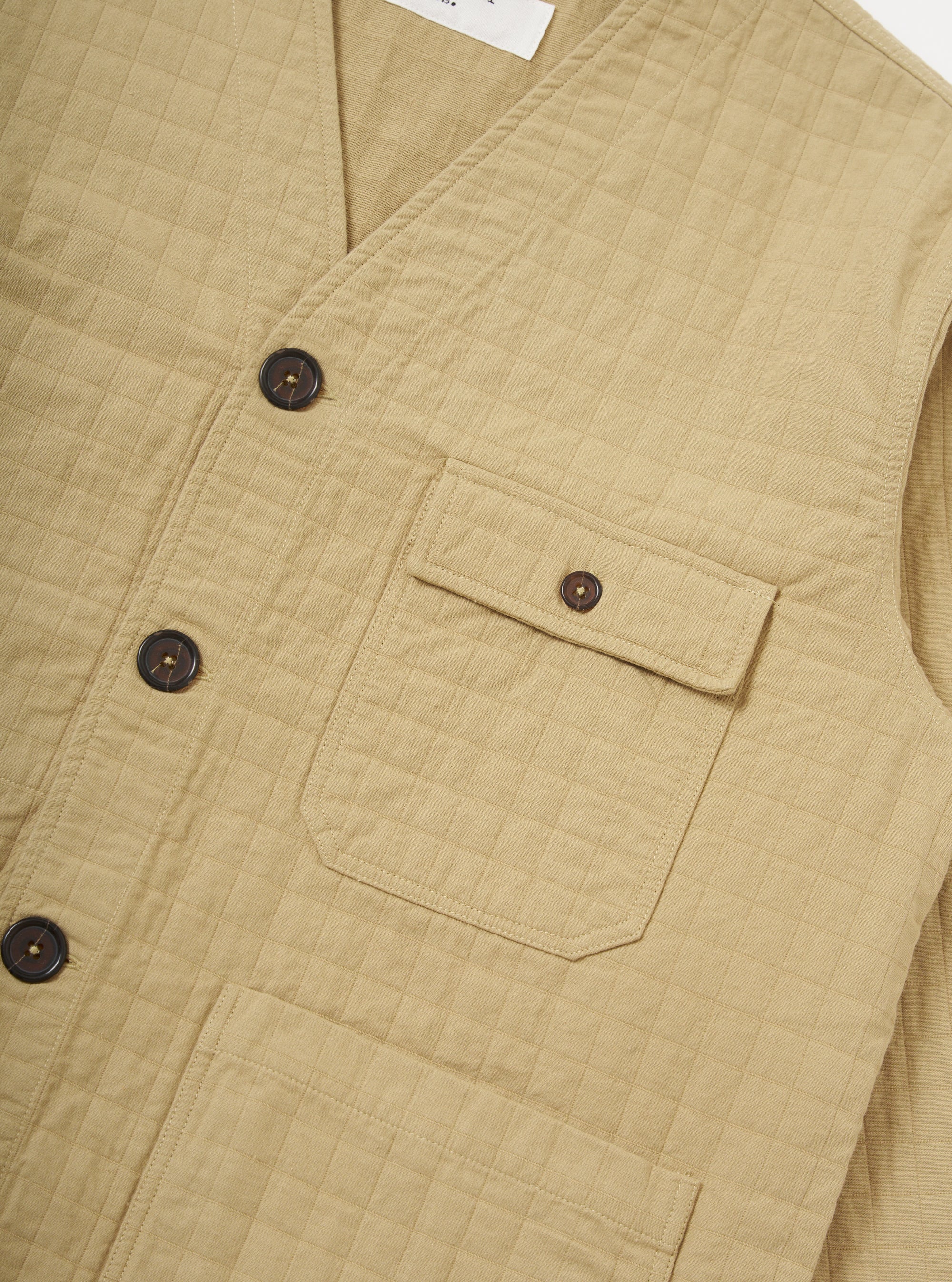 Sand Rahim Cotton Cabin Jacket