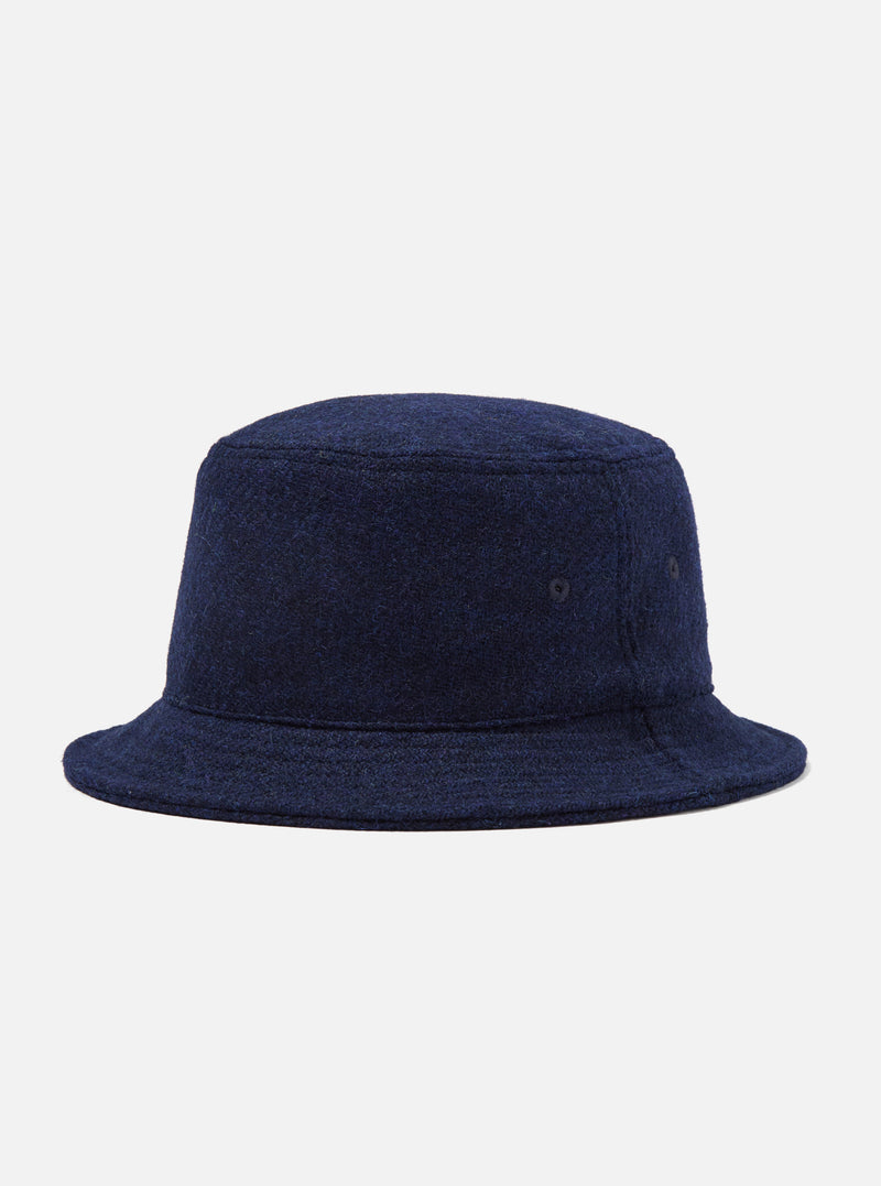 Indigo LW Harris Tweed Lewis Hat