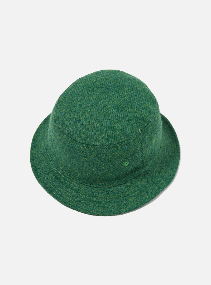 Green Harris Tweed Lewis Hat