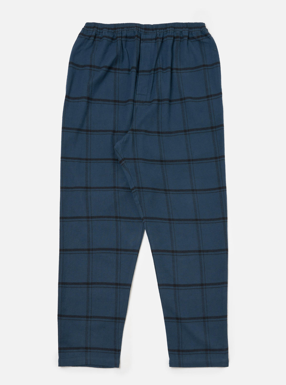 Blue Brushed Check Pyjama Pant