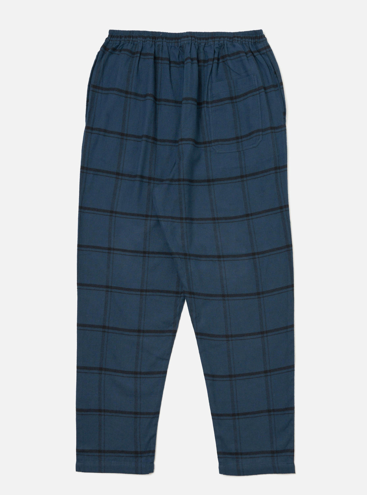 Blue Brushed Check Pyjama Pant