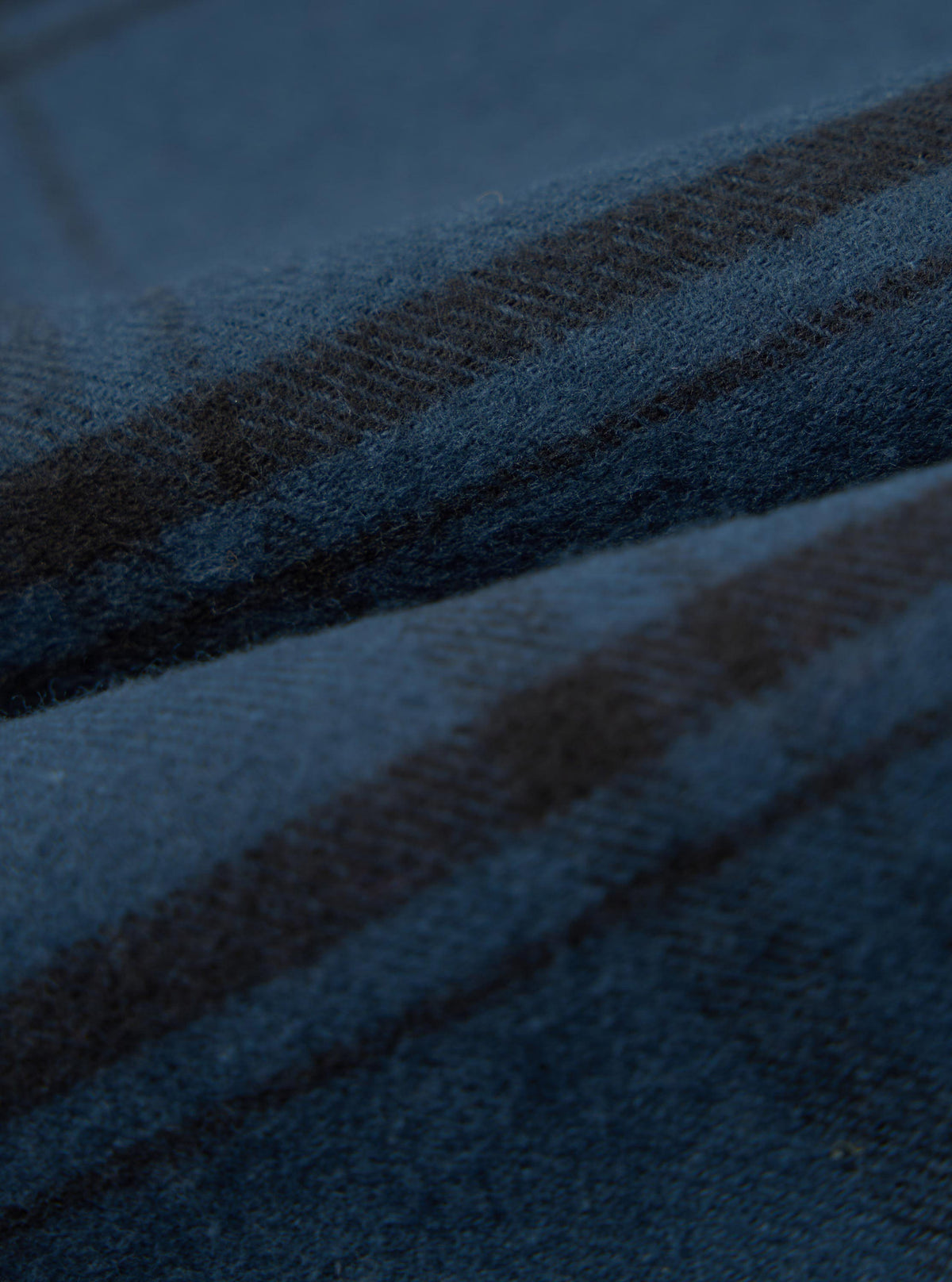 Blue Brushed Check Pyjama Pant