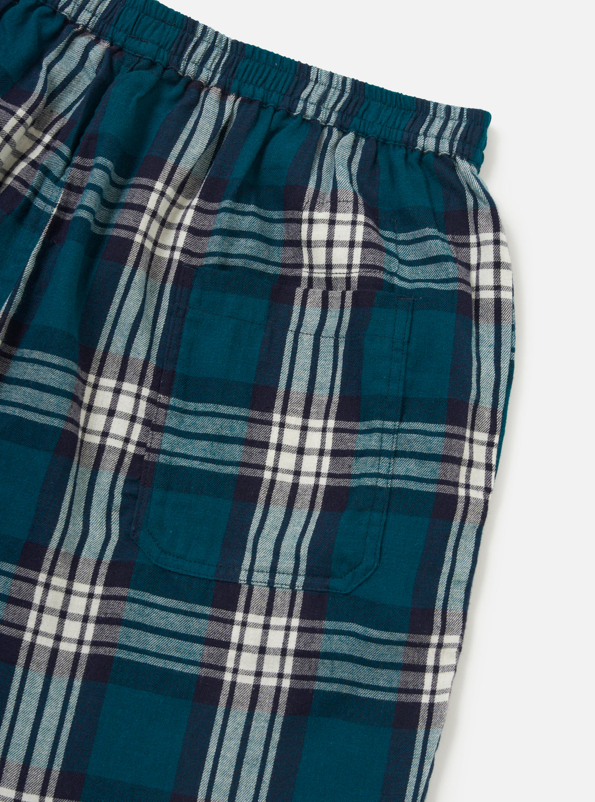Forest Brushed Plaid Pyjama Short