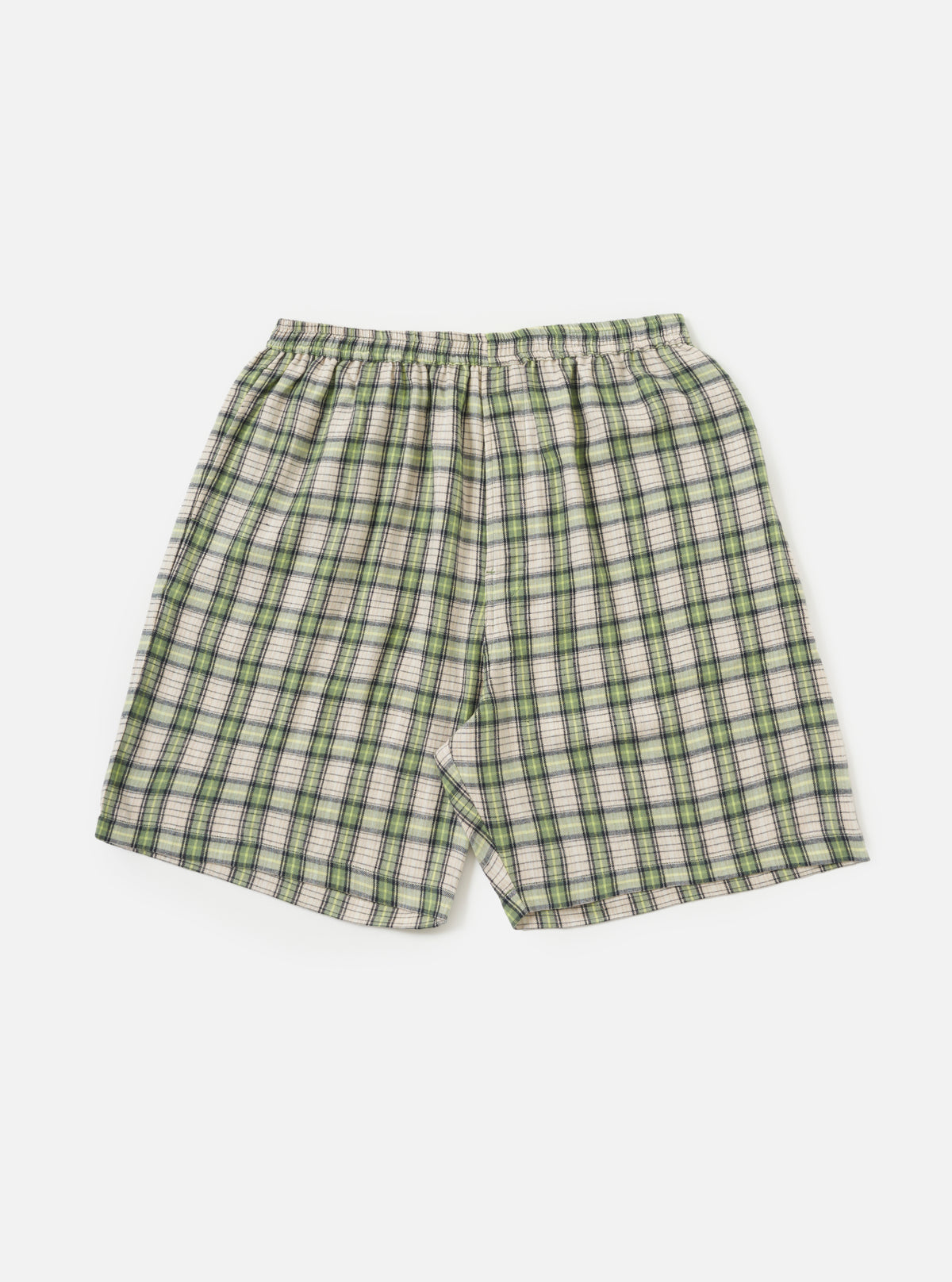 Green Busy Plaid Short Pyjama Set