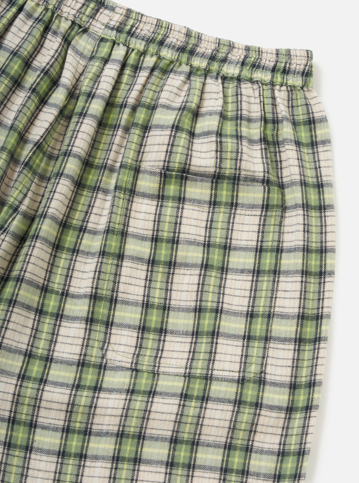 Green Busy Plaid Short Pyjama Set
