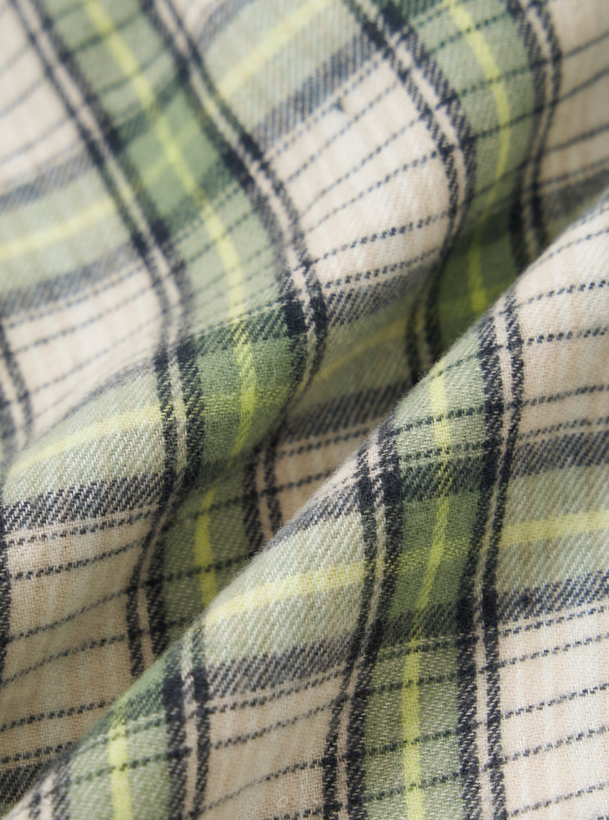 Green Busy Plaid Short Pyjama Set