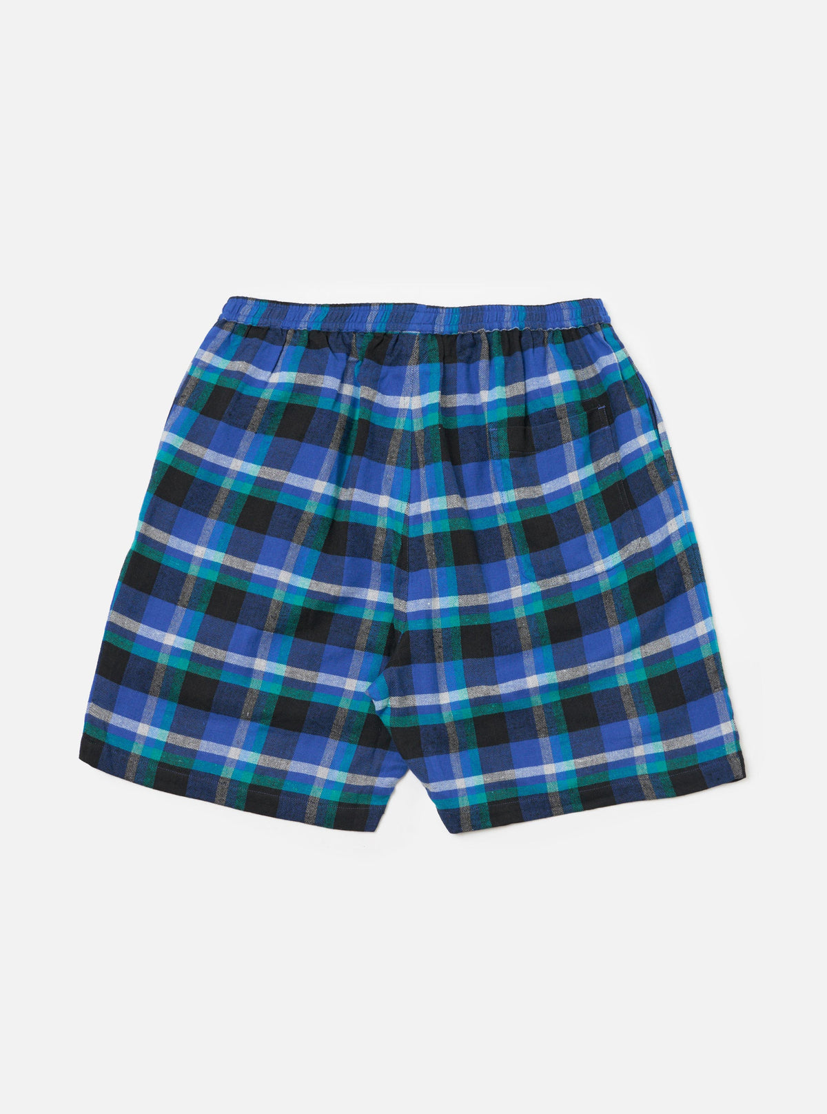 Blue Night Check Short Pyjama Set