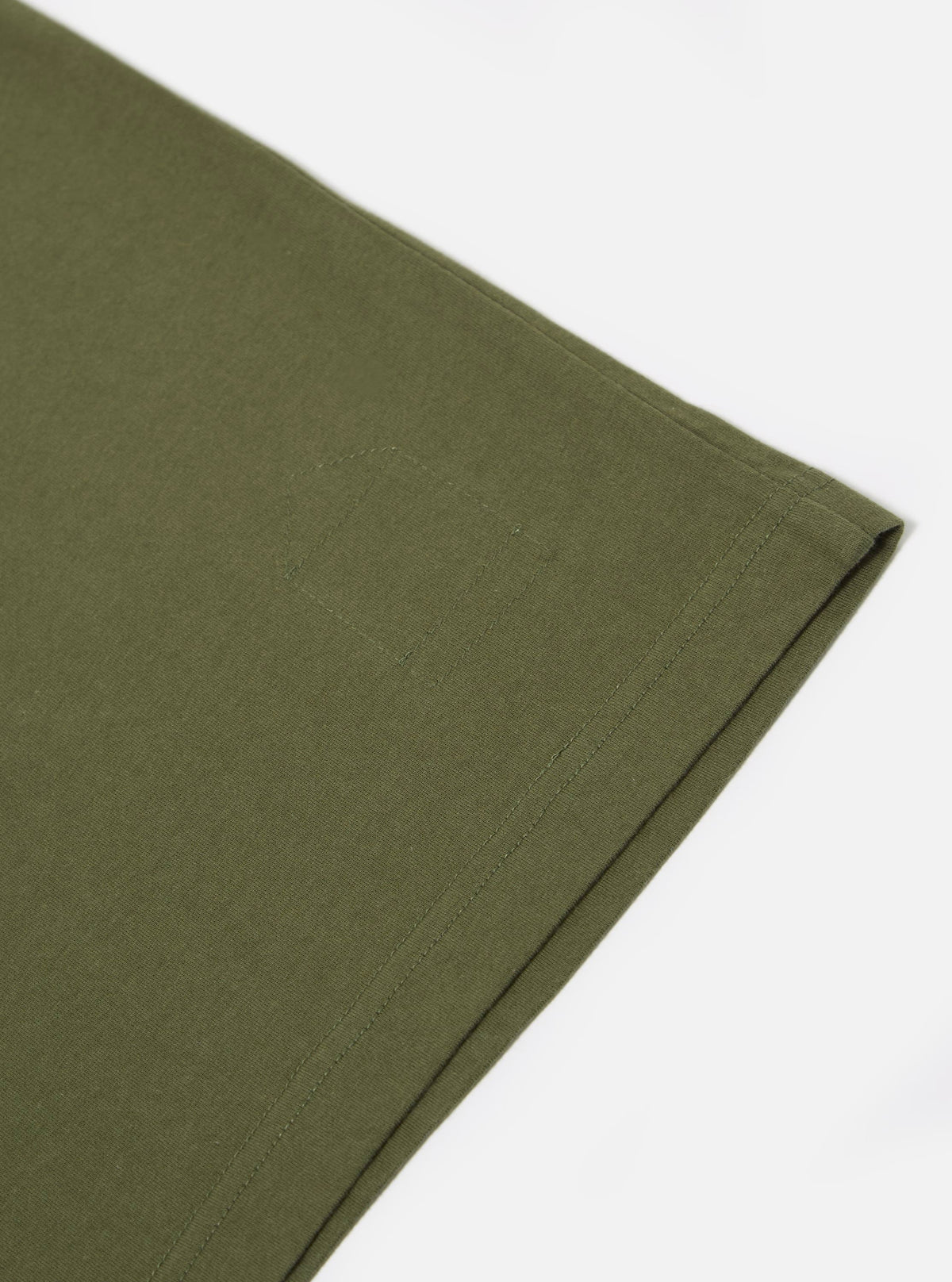 A. SOCIETY x Universal Works Olive Single Jersey Print Tee