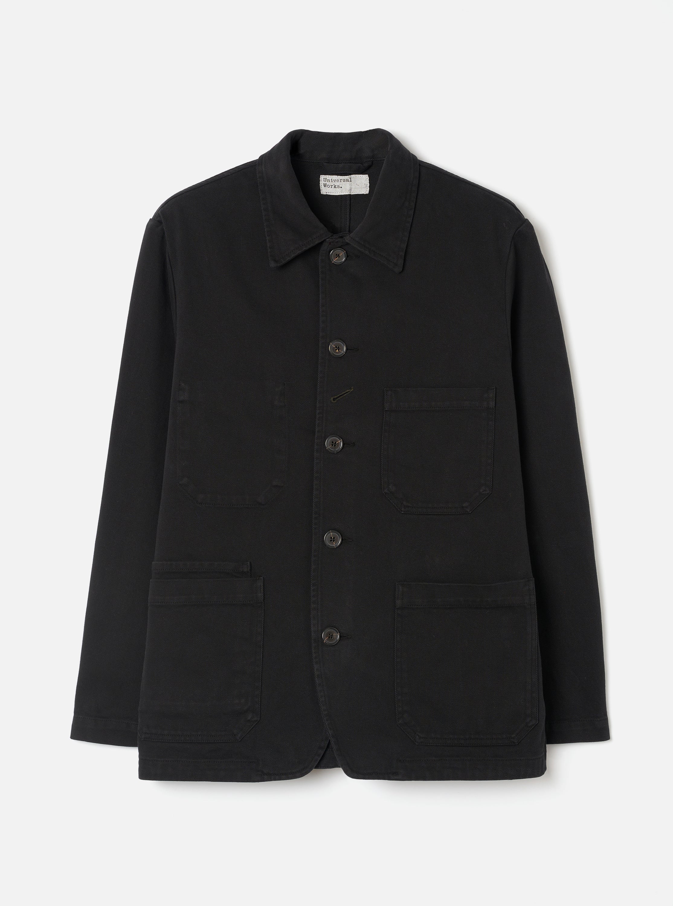 Men's Black Dexter Twill OG Bakers Jacket – Universal Works