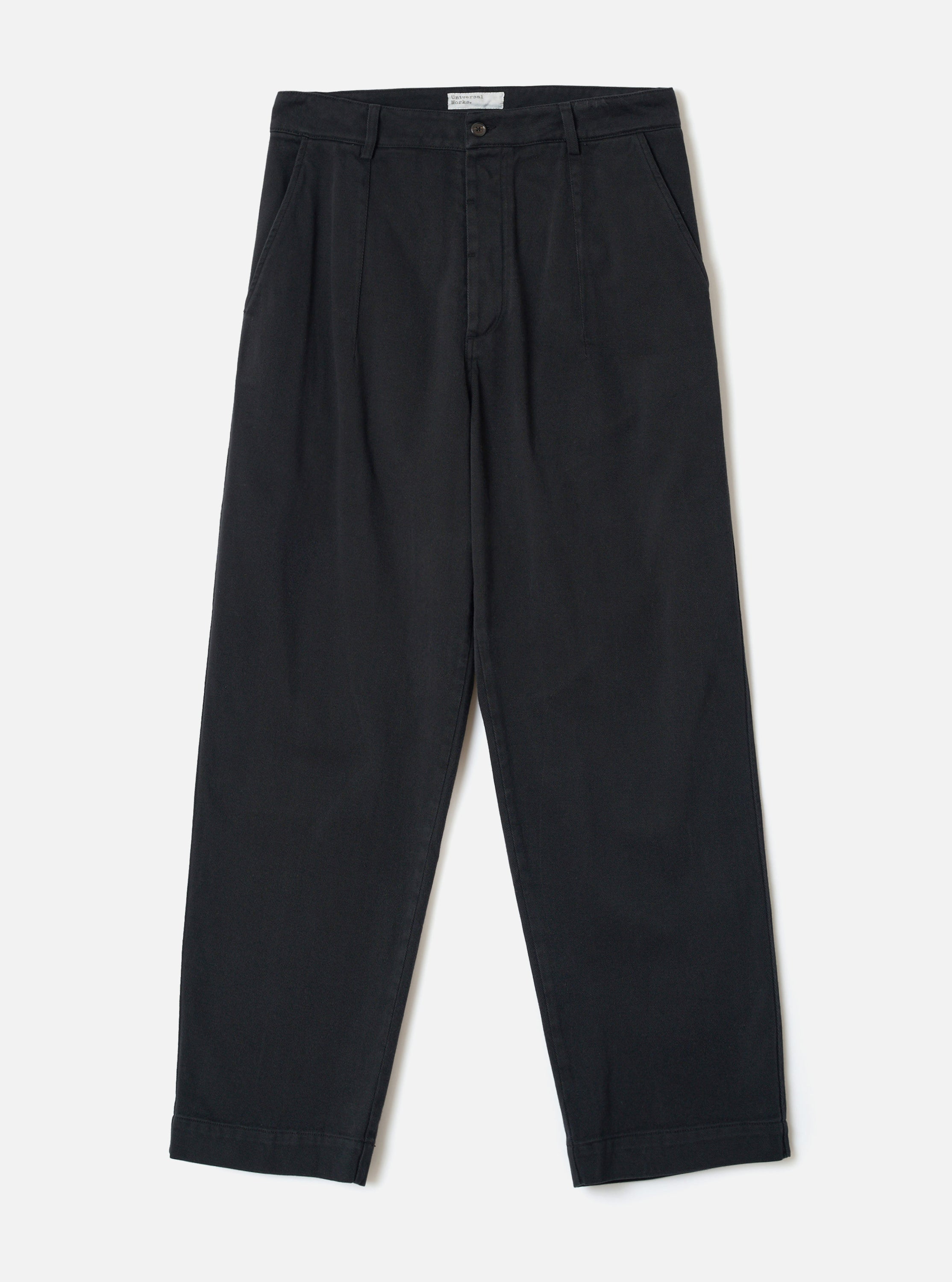 Men's Black Dexter Twill Grad Chino – Universal Works