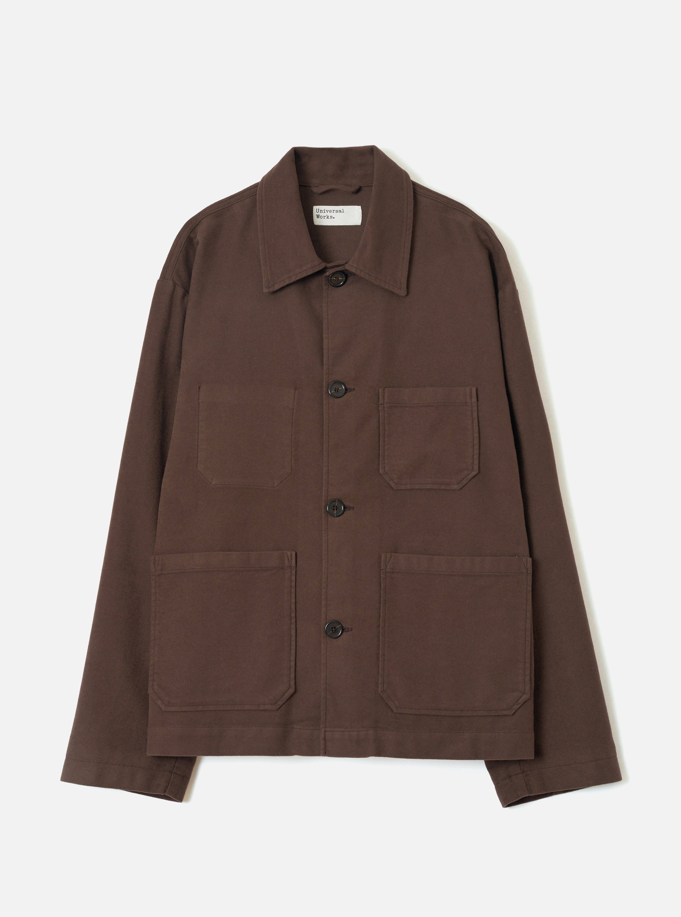 Men's Brown Comfort Moleskin Ives Jacket – Universal Works
