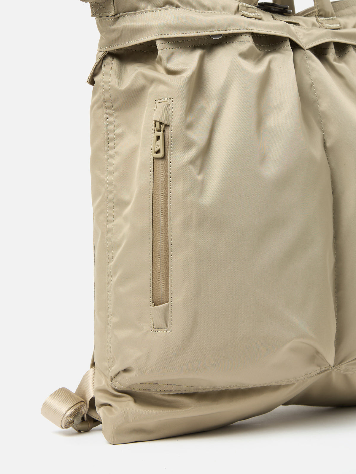 Sage Green Recycled Twill F/CE.® 3-Way Helmet Bag