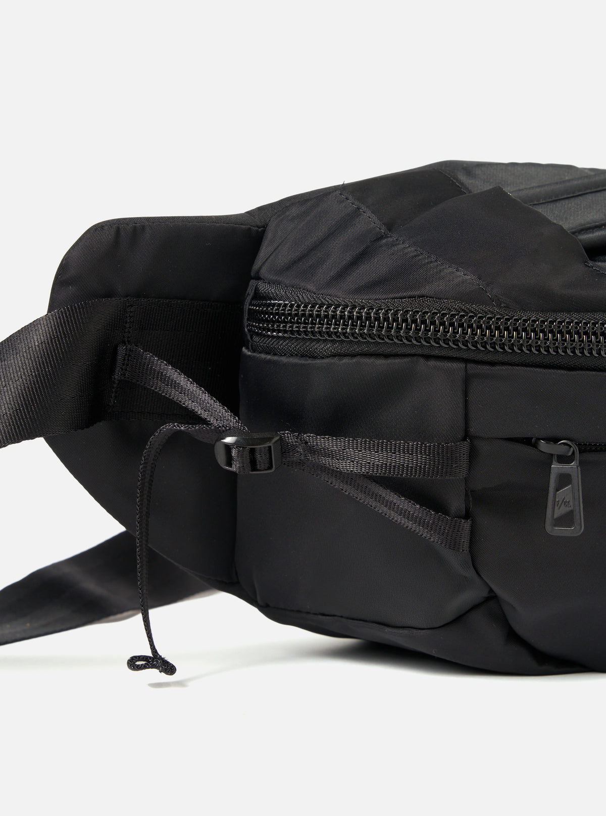 Black Recycled Twill F/CE.® Tactical Waist Bag