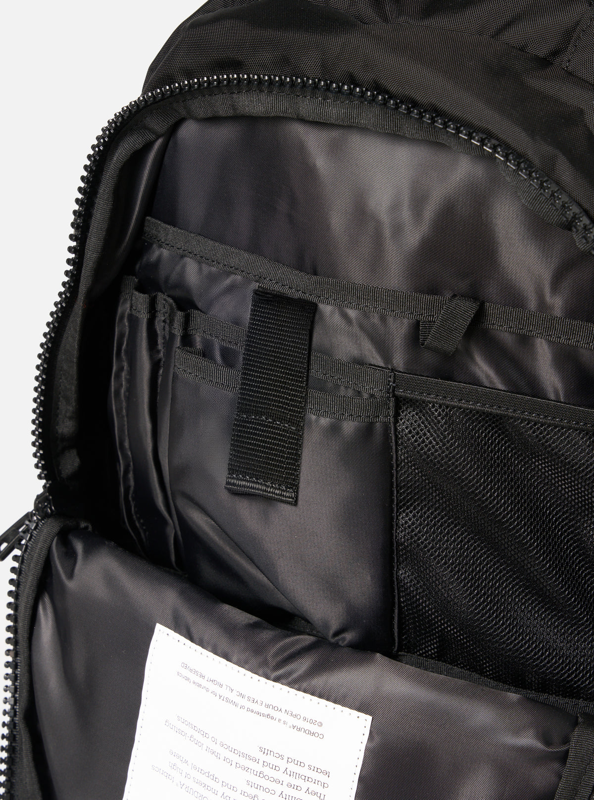 Black 420d Recycled Cordura® F/CE.® Travel Backpack
