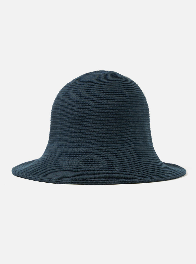 Navy/Indigo Cotton Braid cableami® Tulip Hat