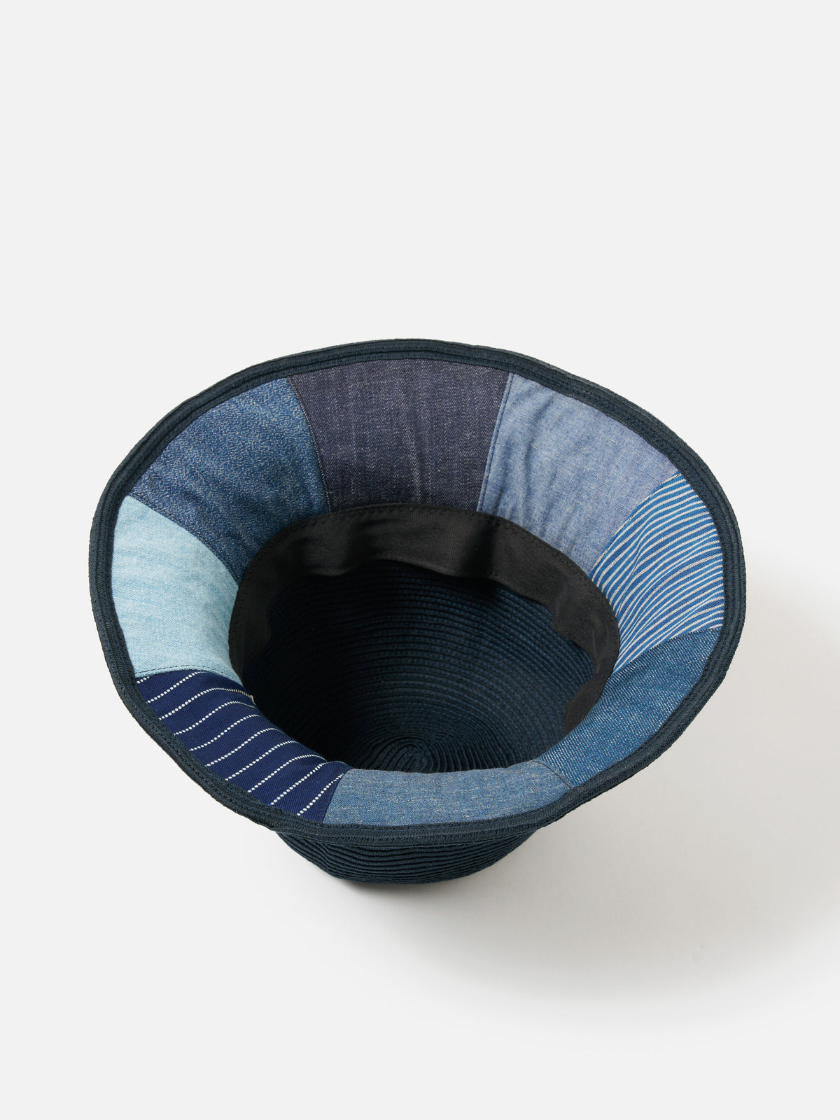 Navy/Indigo Cotton Braid cableami® Tulip Hat