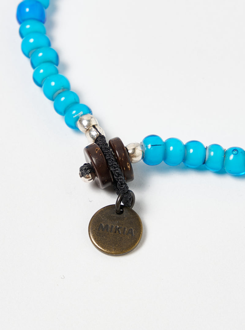 Mikia Bracelet in Blue/White Hearts