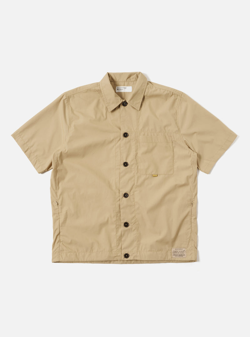 master-piece x Universal Works Sand Recycled Polytech Tech Overshirt