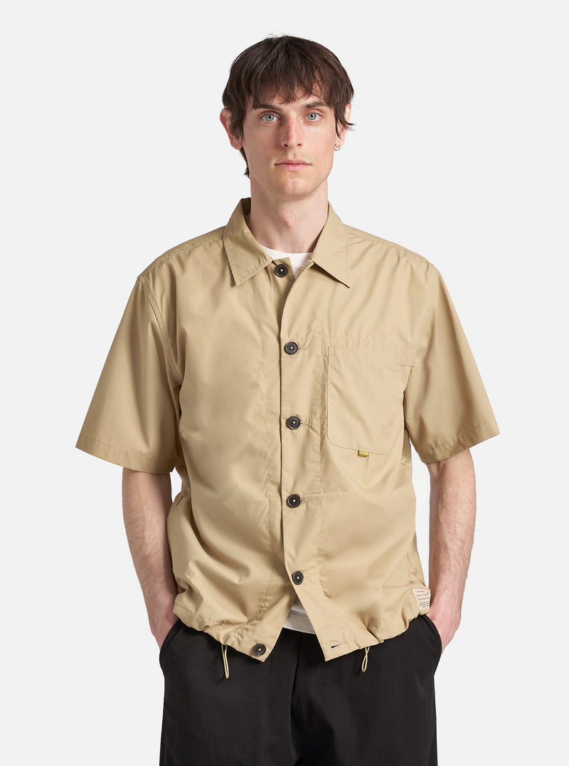 master-piece x Universal Works Sand Recycled Polytech Tech Overshirt