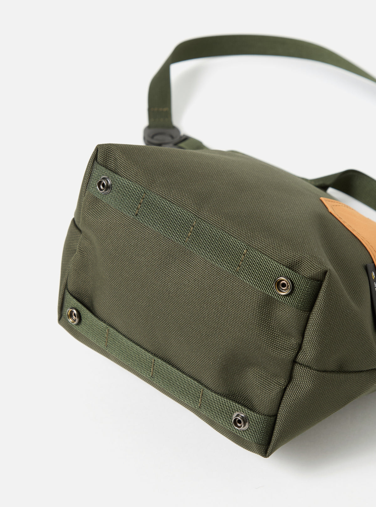 master-piece x Universal Works Olive Recycled Tech Canvas Small Tote Bag