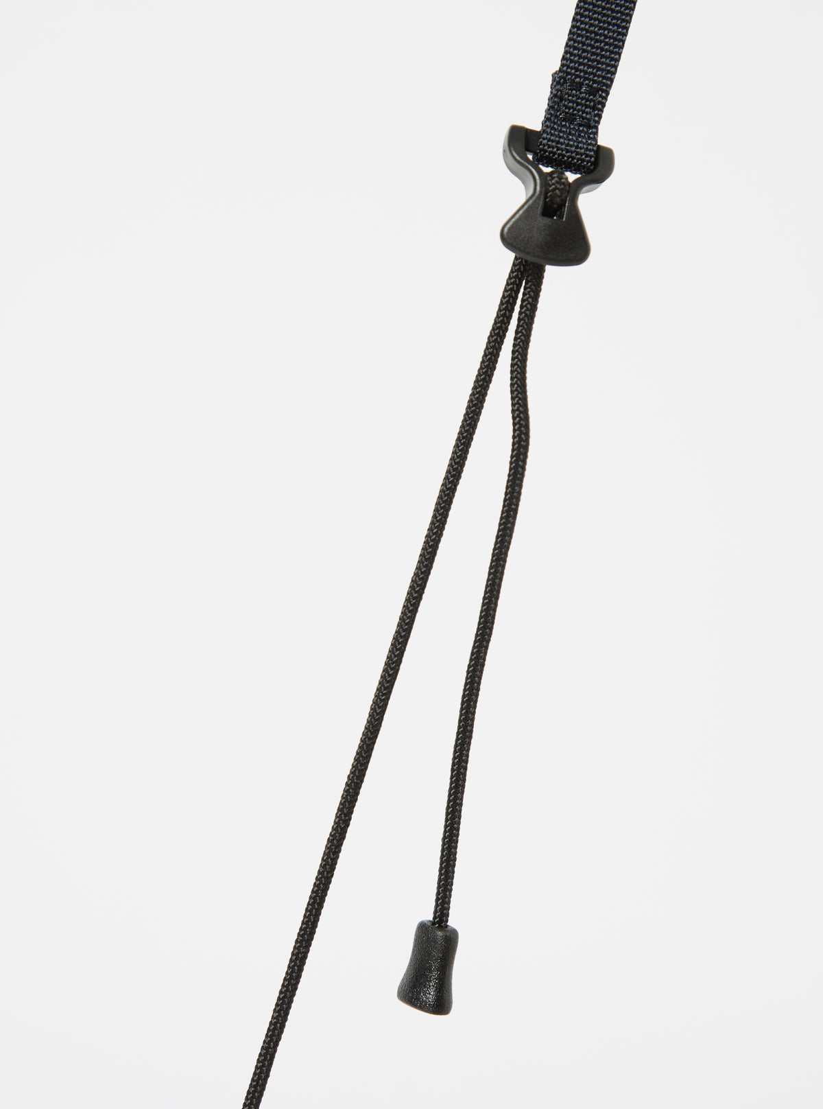 master-piece x Universal Works Black Recycled Tech Canvas Sacoche
