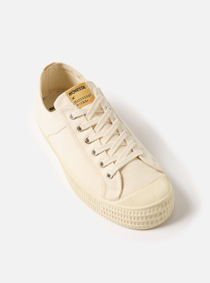 Novesta for Universal Works Ecru Canvas Star Master