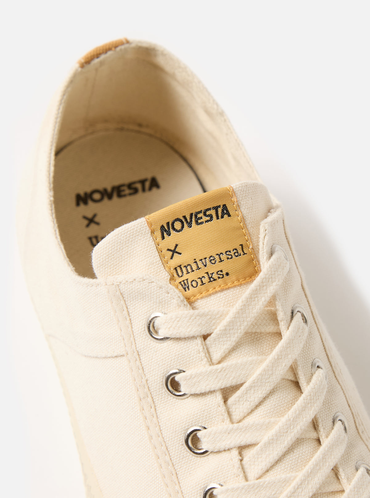 Novesta for Universal Works Ecru Canvas Star Master