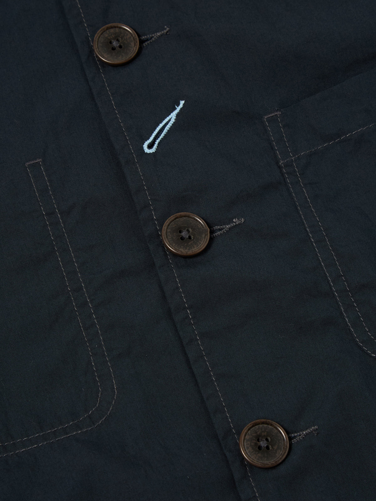 Navy Broad Cloth Original Bakers Jacket