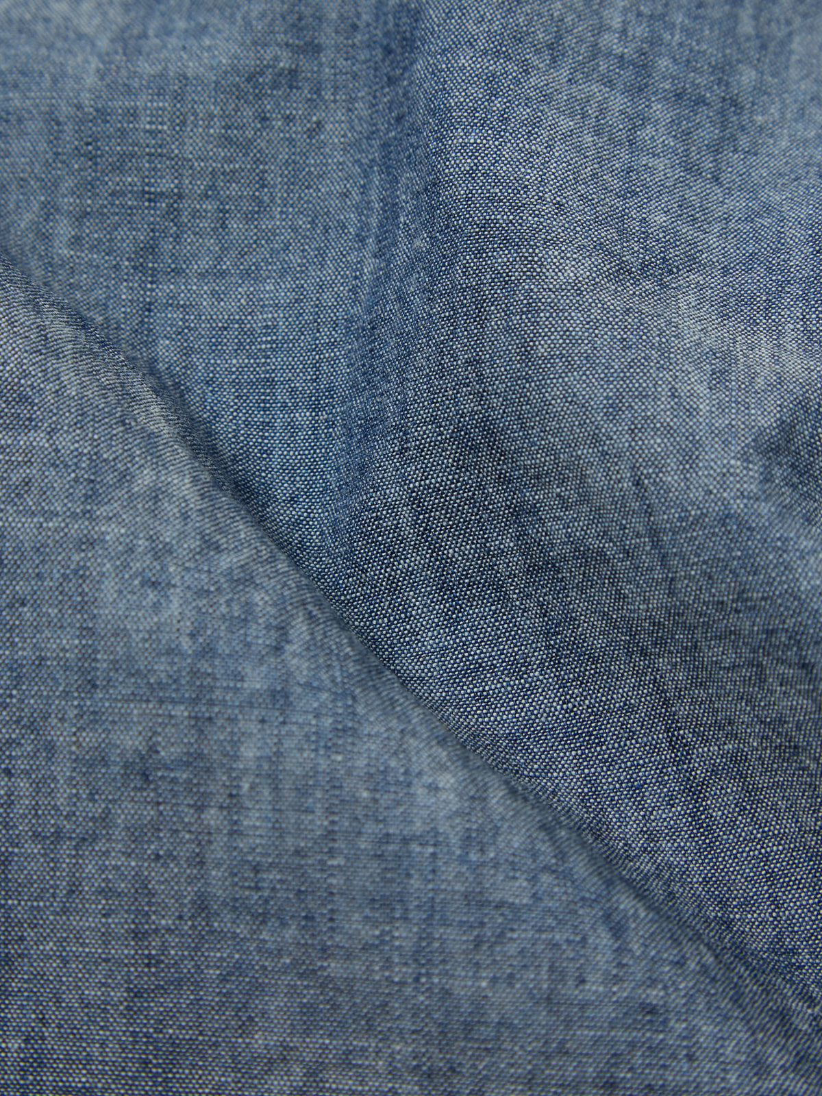 Indigo Chambray/Hickory Stripe Denim Patched Kyoto Work