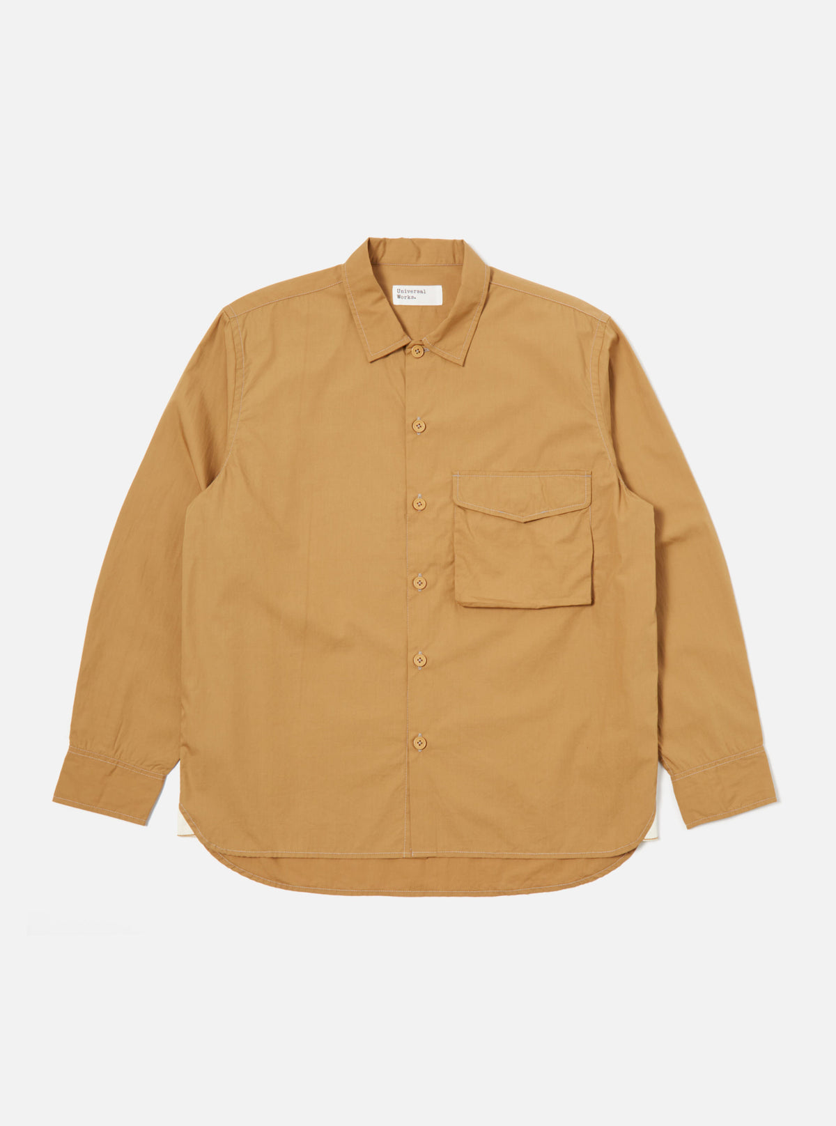 Sand Broad Cloth Field Shirt