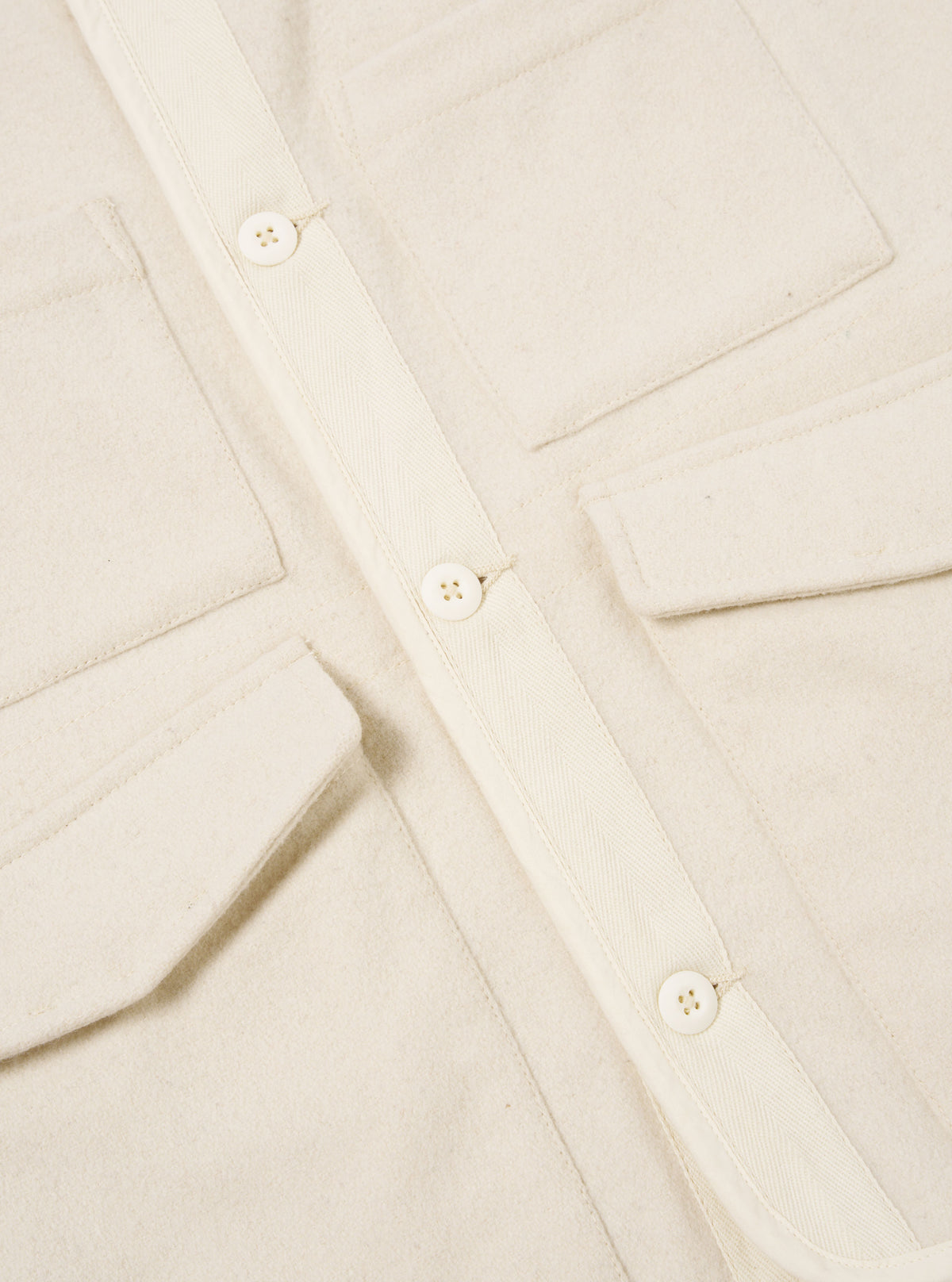 Ecru Marl Mowbray 4 Pocket Gilet